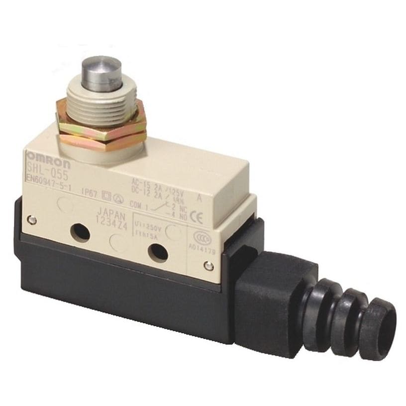 OMRON - Subminature enclosed switch, panel mount - SHL-Q55