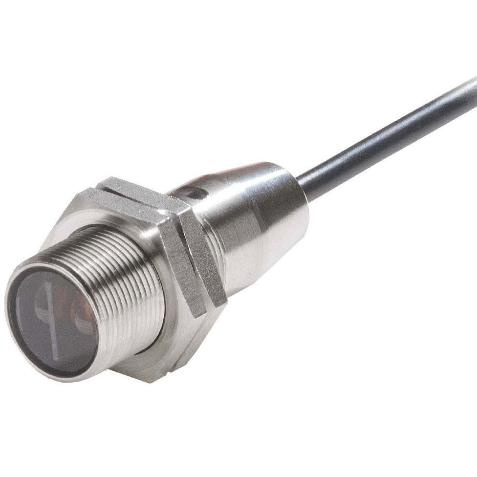 OMRON - Photoelectric sensor, M18 threaded barre - E3FC-BN11 2M