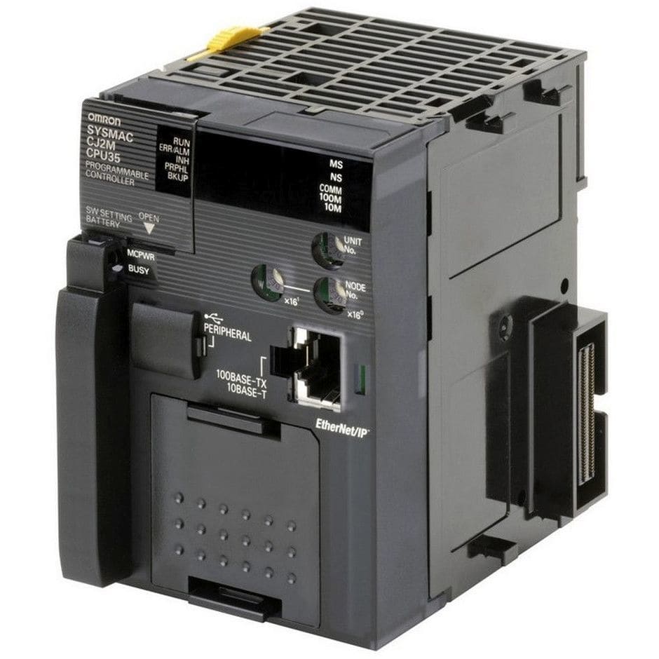OMRON - CPU with built-in EtherNet/IP port, 5K s - CJ2M-CPU31