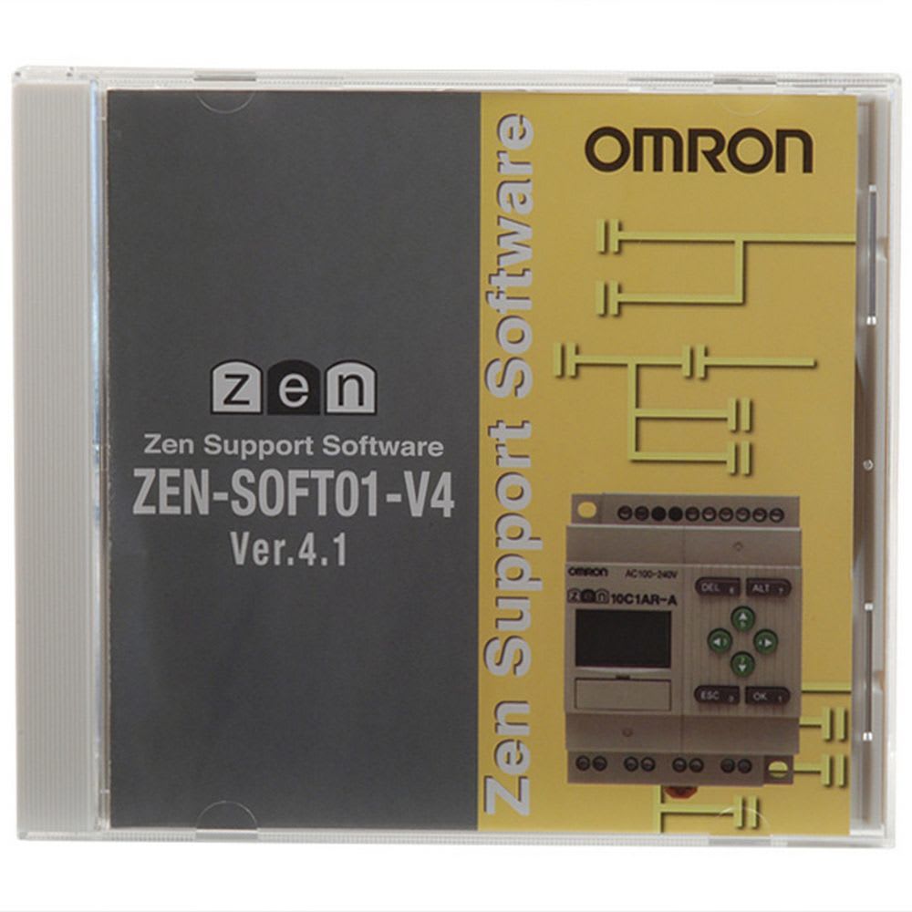 OMRON - Programming software for ZEN programmabl - ZEN-SOFT01-V4
