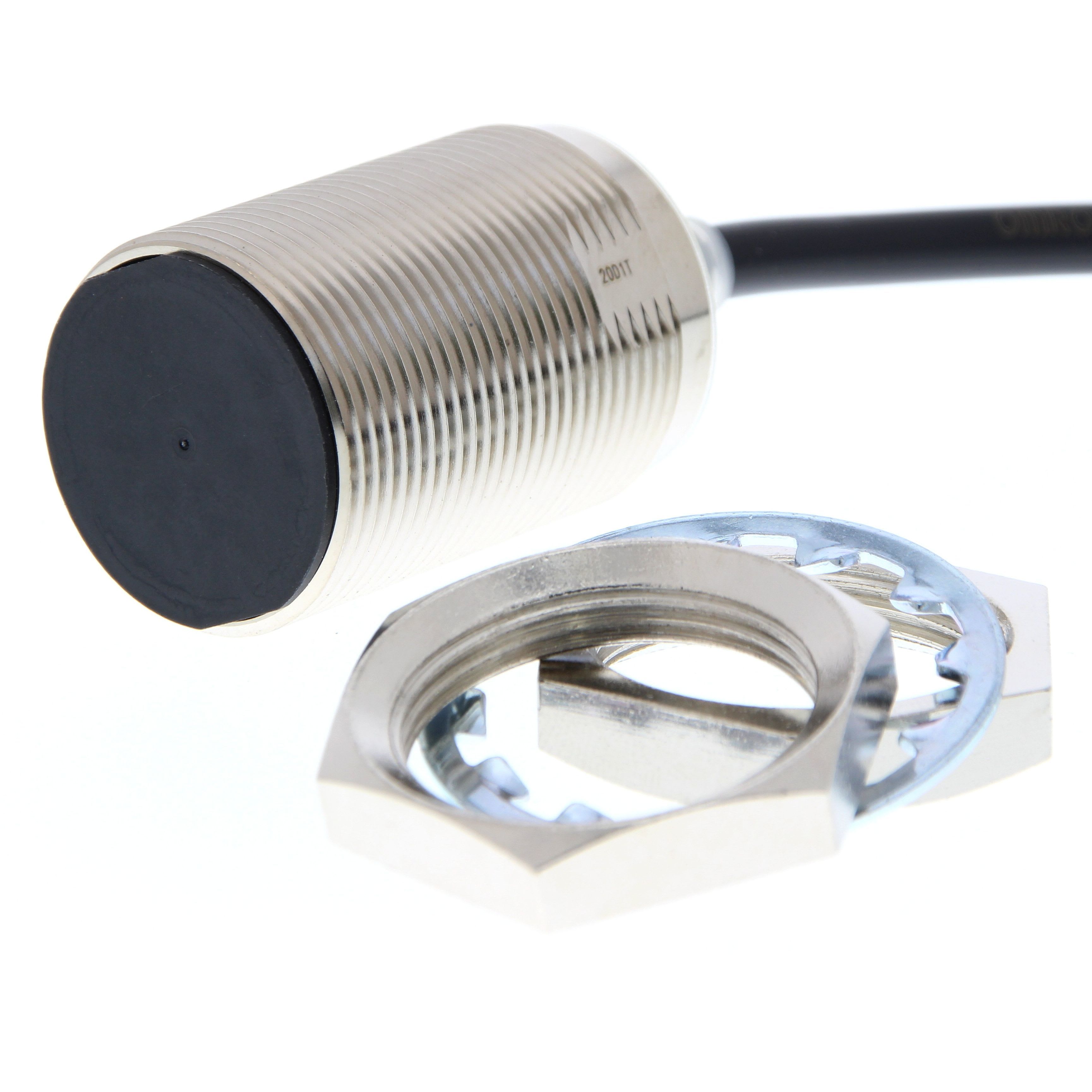 OMRON - Proximity sensor, inductive, brass-nicke - E2E-X20D230 2M