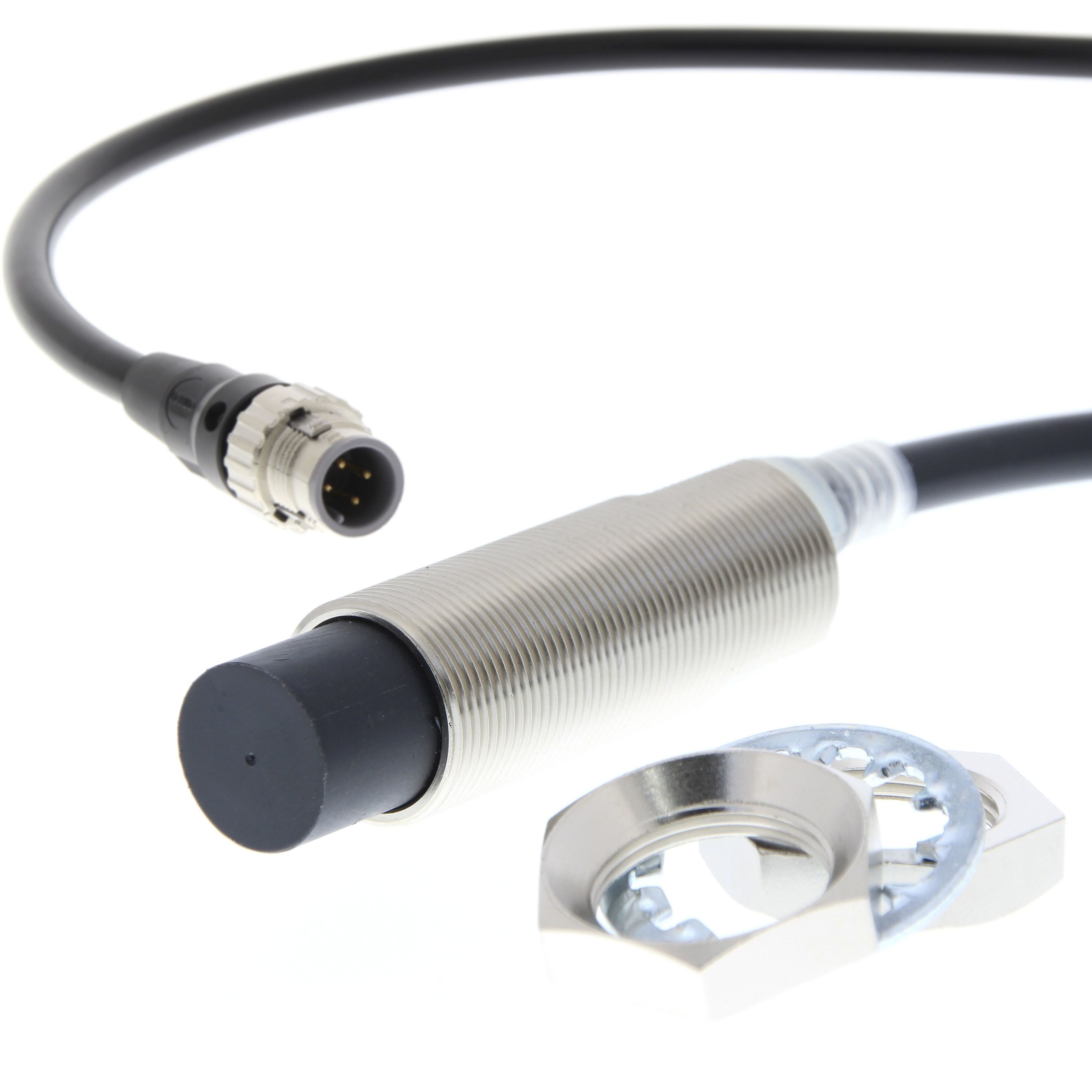 OMRON - Proximity sensor, inductive, brass-nicke - E2E-X20MD1L18-M1TGJ-T 0.3M