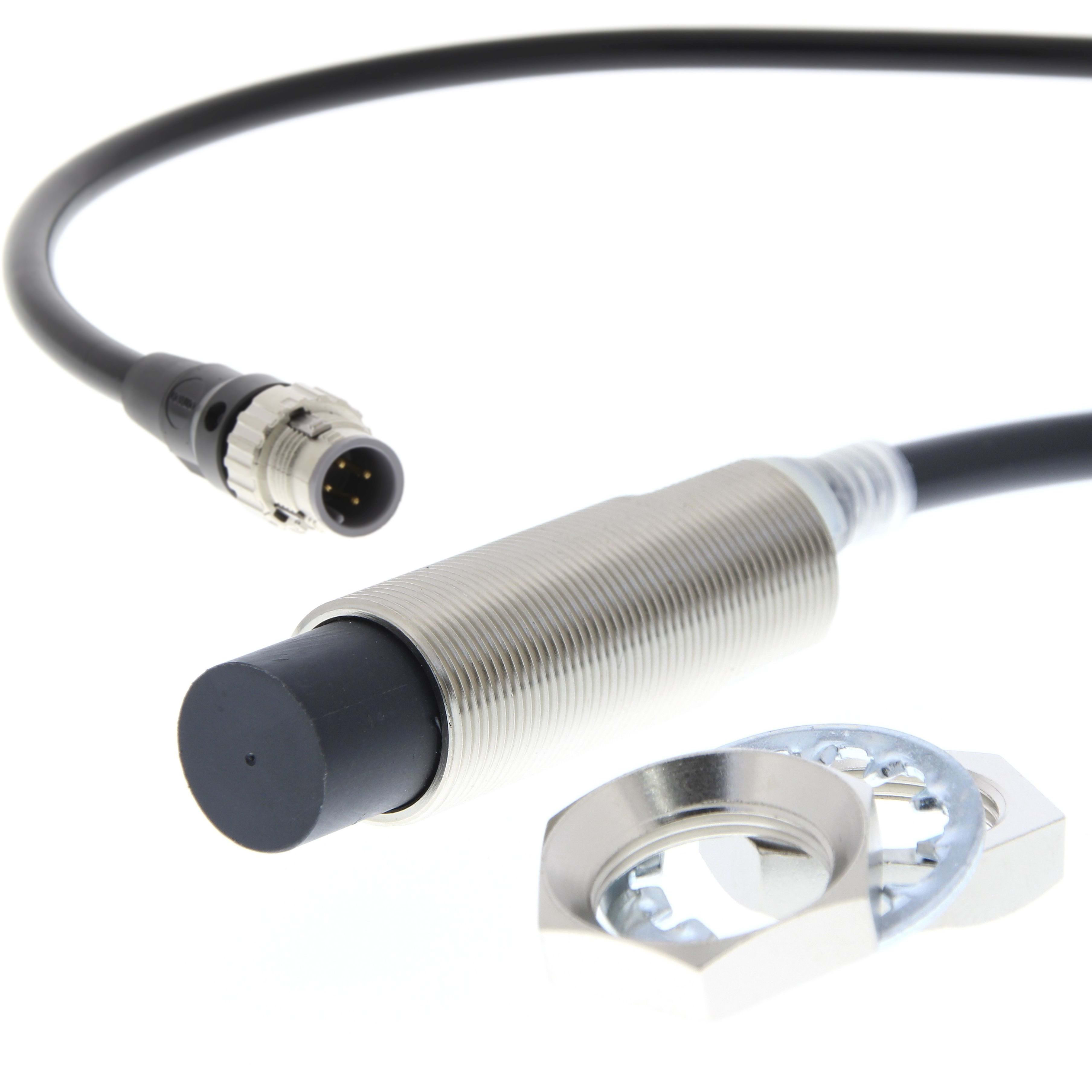 OMRON - Proximity sensor, inductive, brass-nicke - E2E-X20MD1L18-M1TGJ-T 0.3M