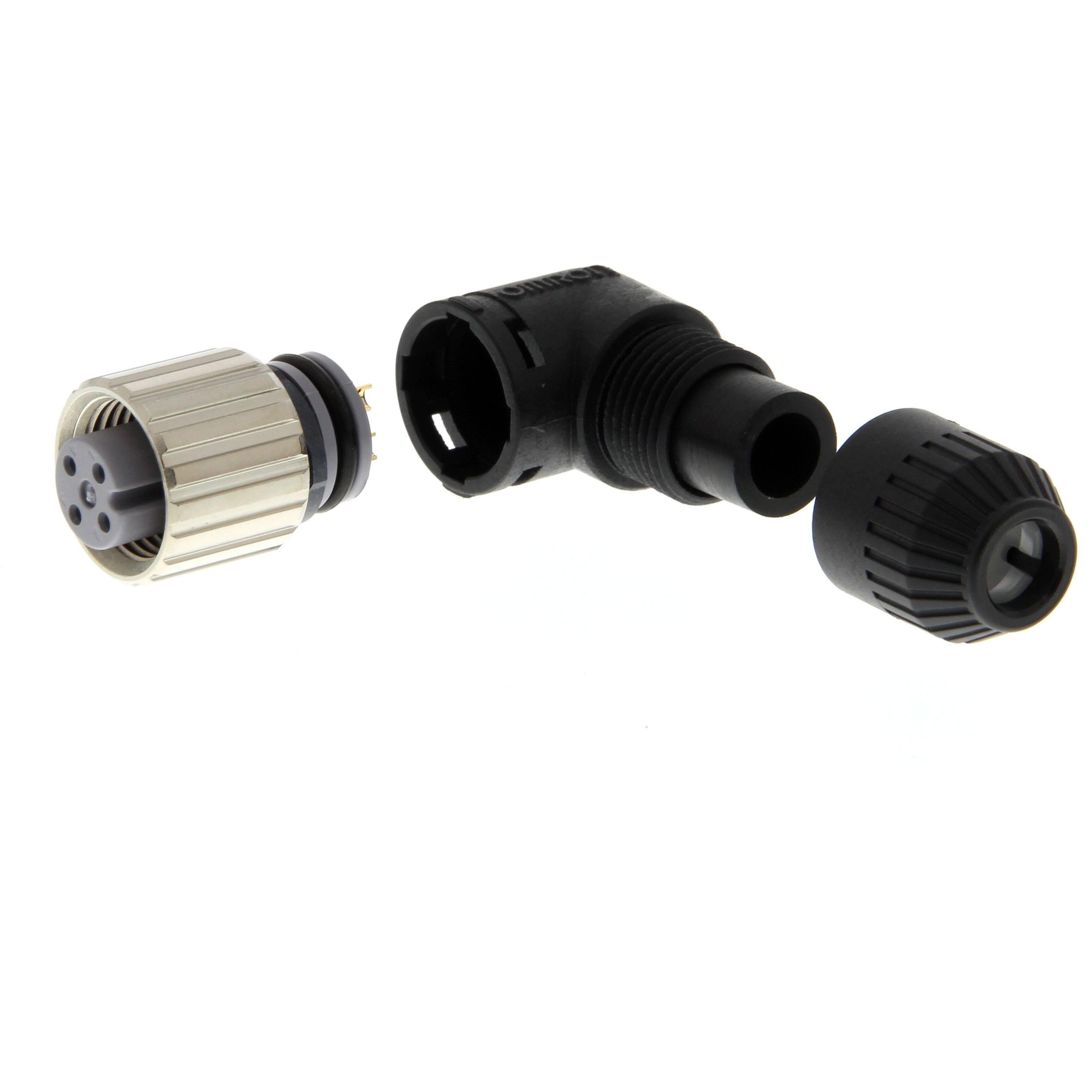 OMRON - Field assembly connector, M12 right-angl - XS2C-D422