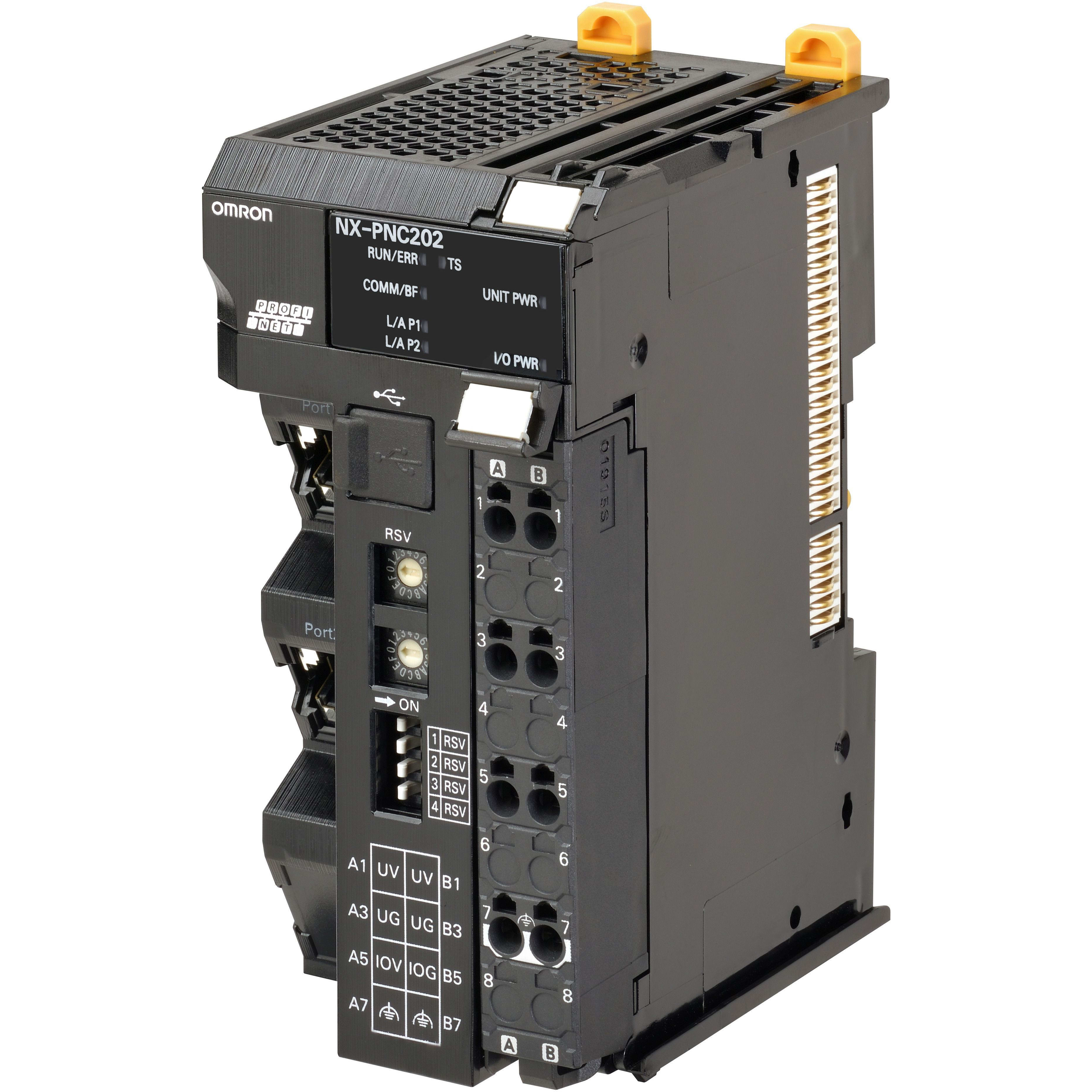 OMRON - NX-series PROFINET Coupler, 2 ports, 63 - NX-PNC202