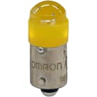 OMRON - Pushbutton accessory A22NZ, Yellow LED L - A22NZ-L-YD
