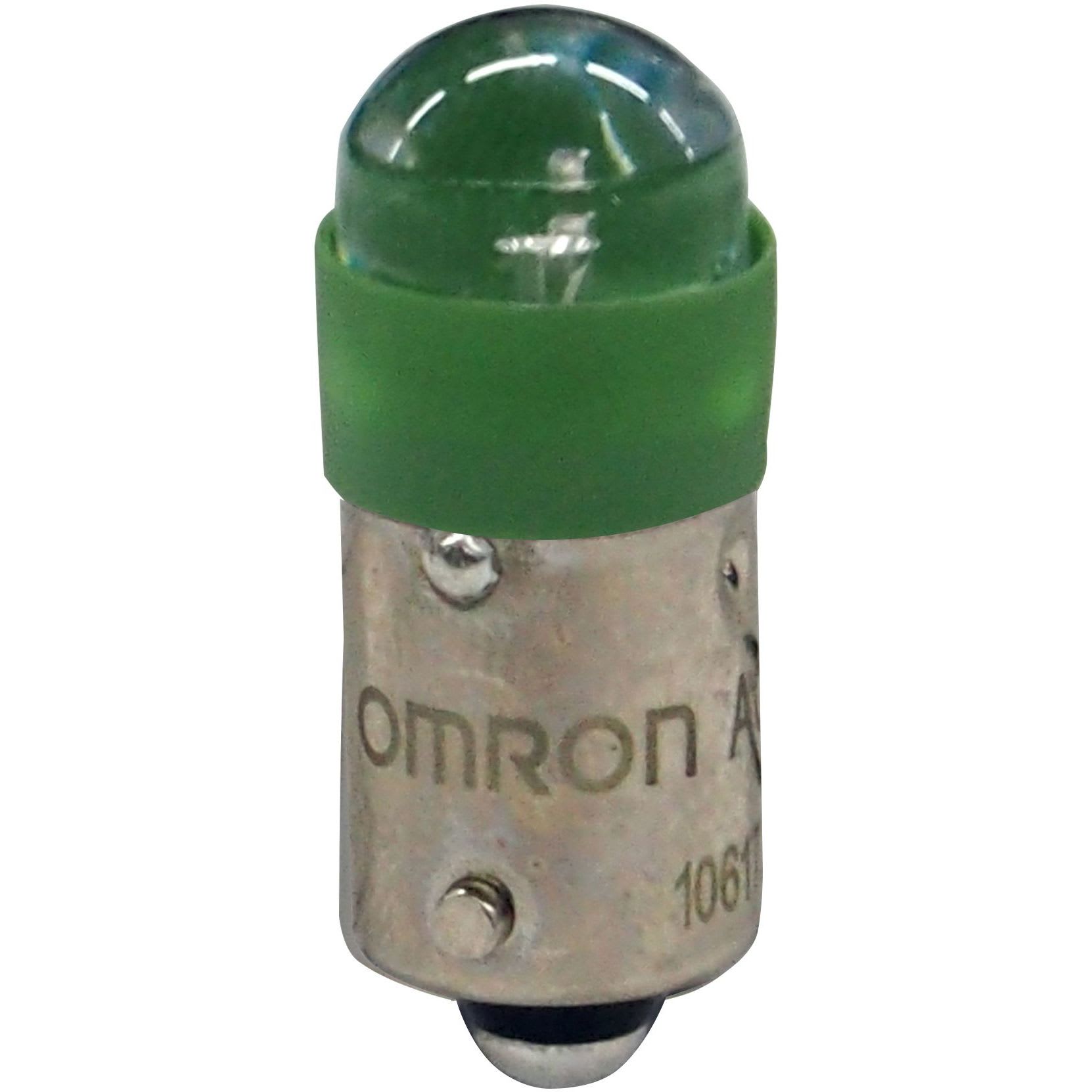 OMRON - Pushbutton accessory A22NZ, Green LED La - A22NZ-L-GD