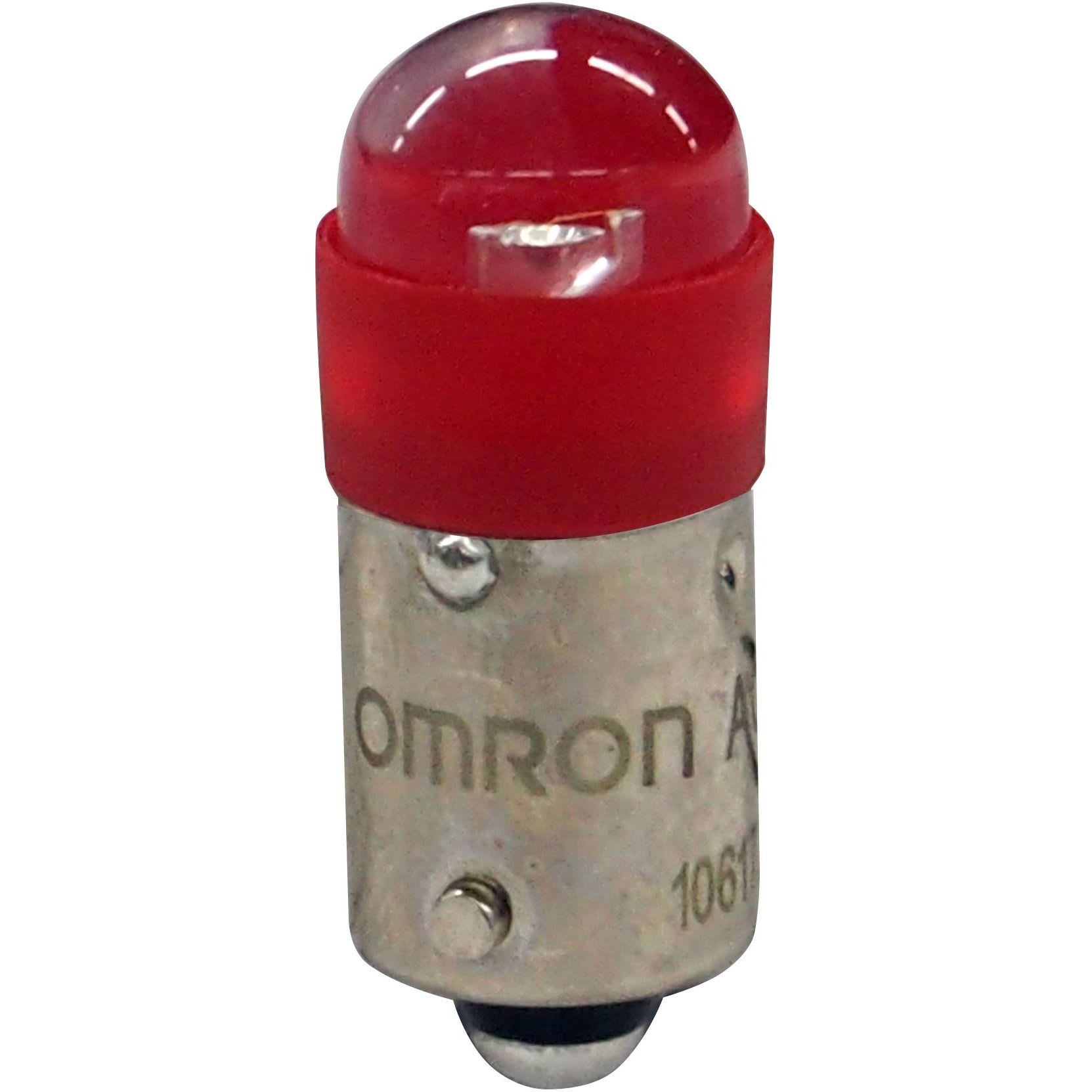 OMRON - Pushbutton accessory A22NZ, Red LED Lamp - A22NZ-L-RD