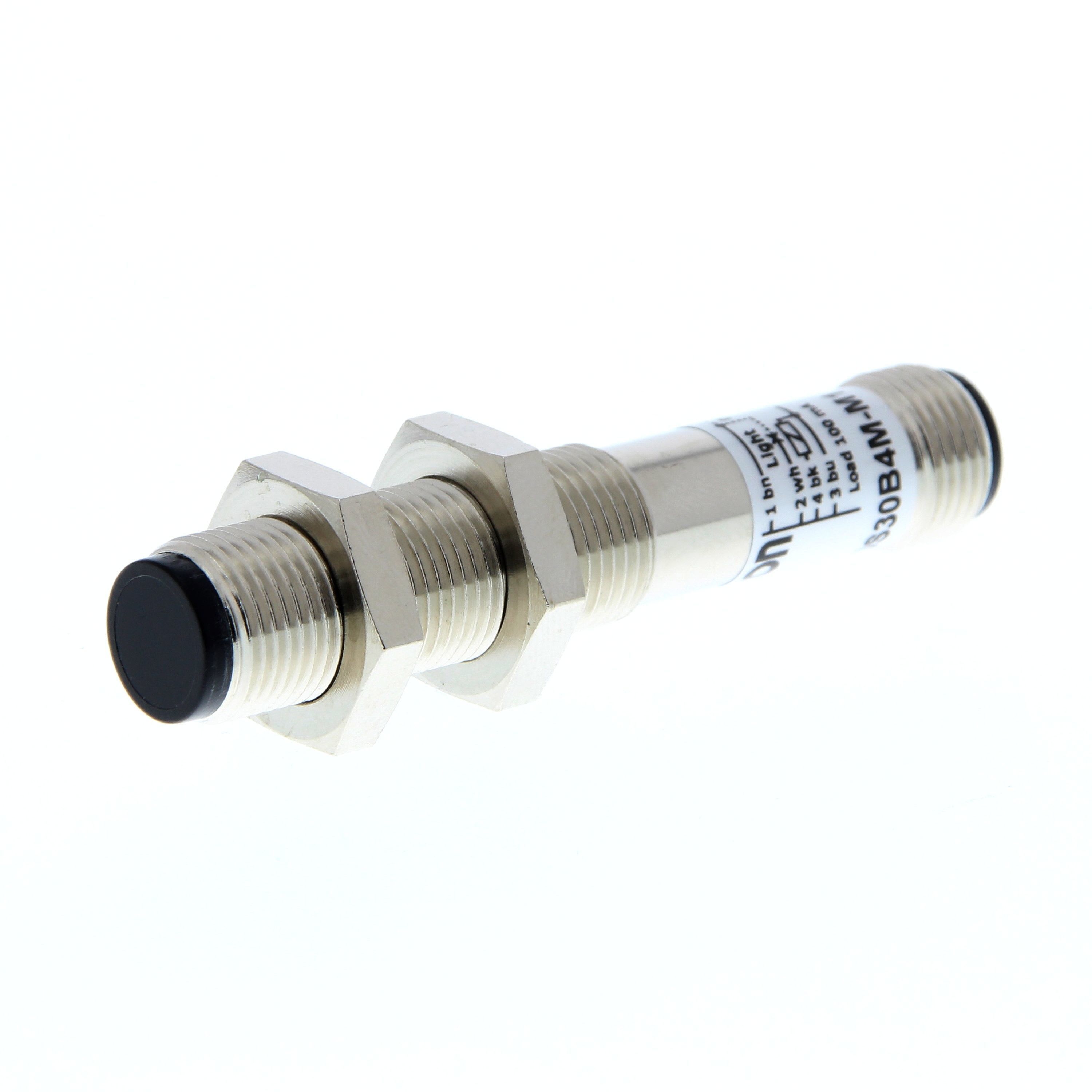 OMRON - Photoelectric sensor M12 brass housing, - E3H2-DS30B4M-M1