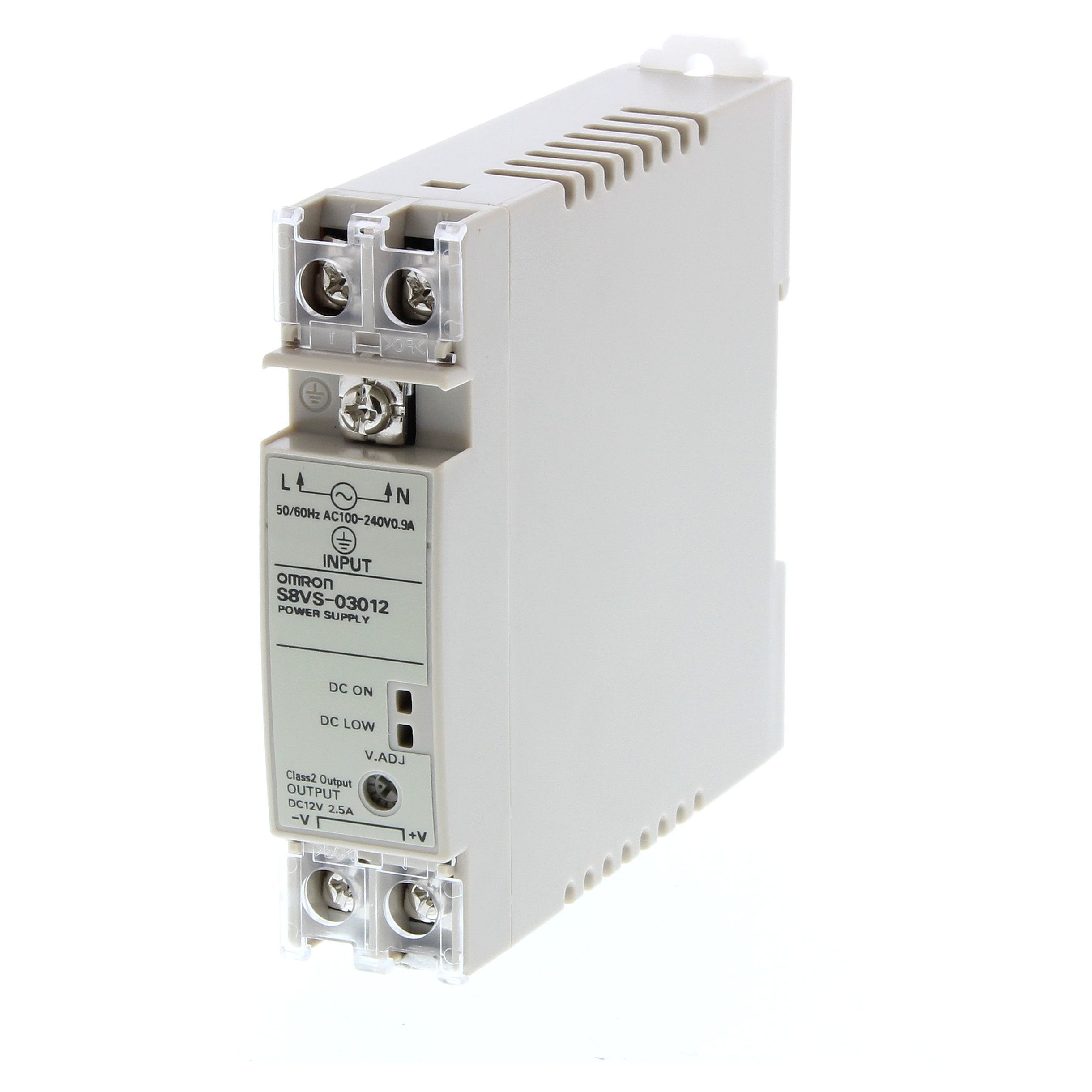 OMRON - Power supply, plastic case, 22.5 mm wide - S8VS-03012