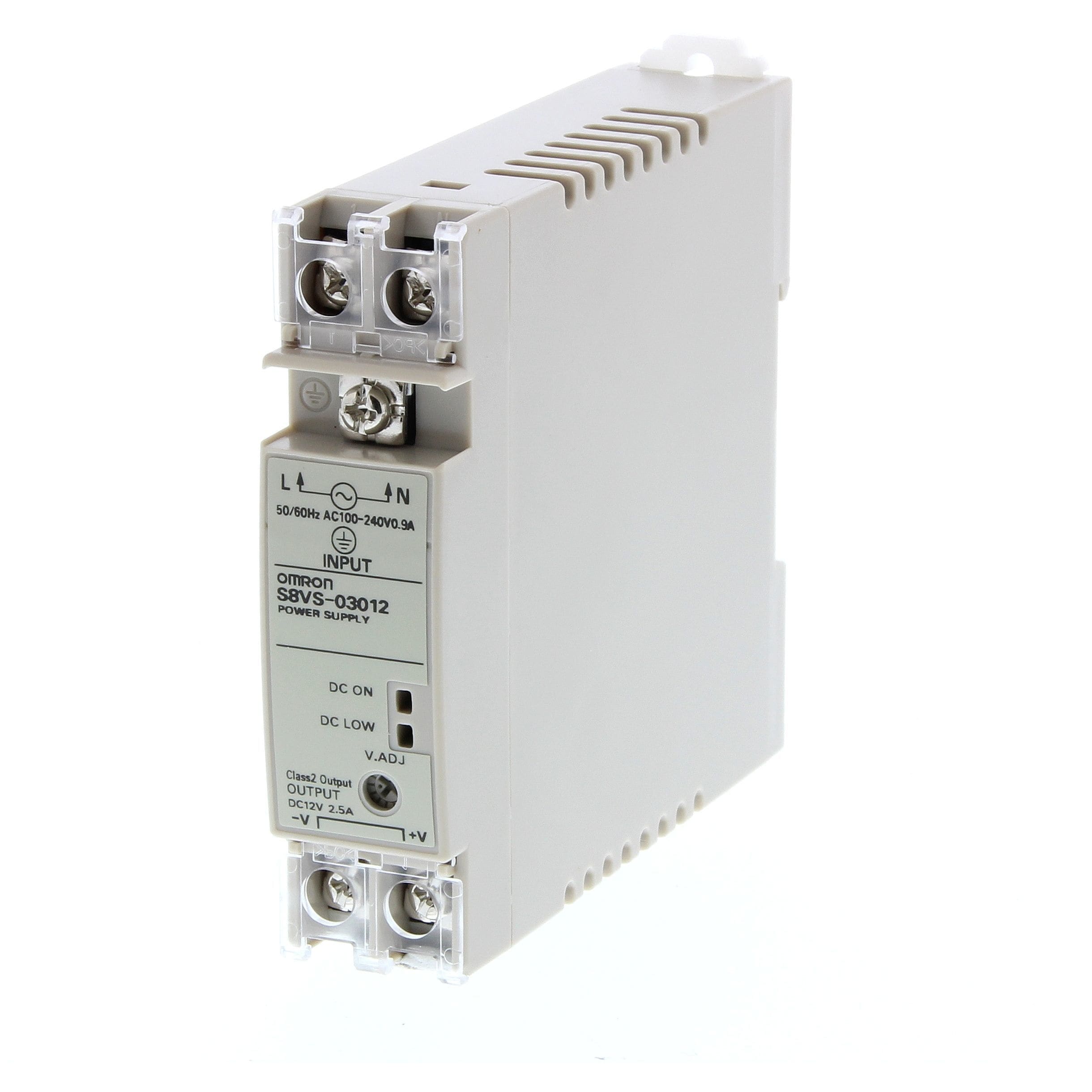 OMRON - Power supply, plastic case, 22.5 mm wide - S8VS-03012