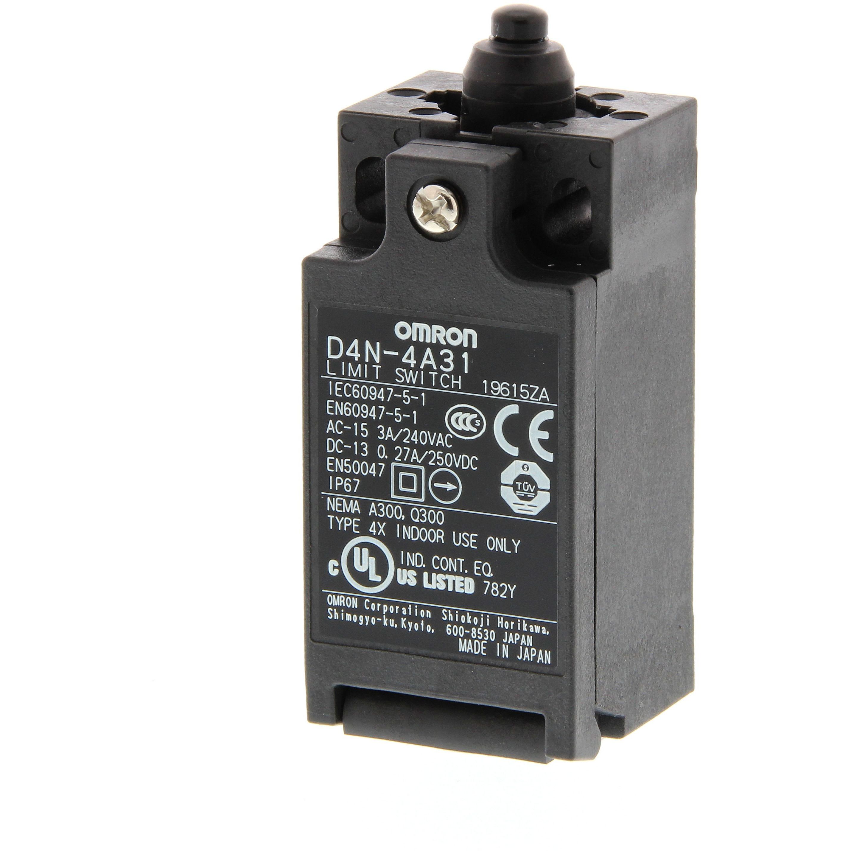 OMRON - Safety Limit switch, D4N, M20 (1 conduit - D4N-4A31