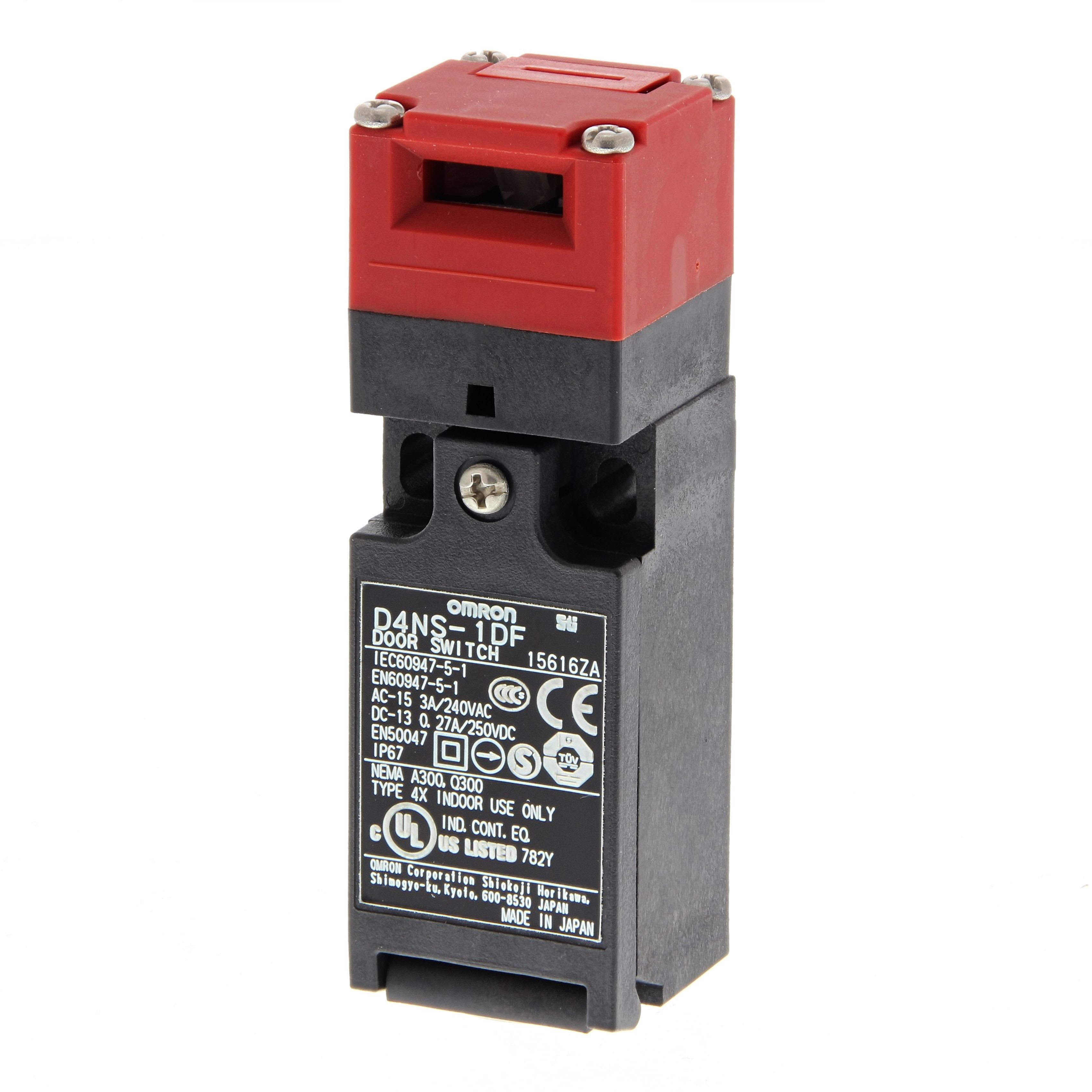 OMRON - Safety interlock switch, 3NC, 10 A, sing - D4NS-2DF