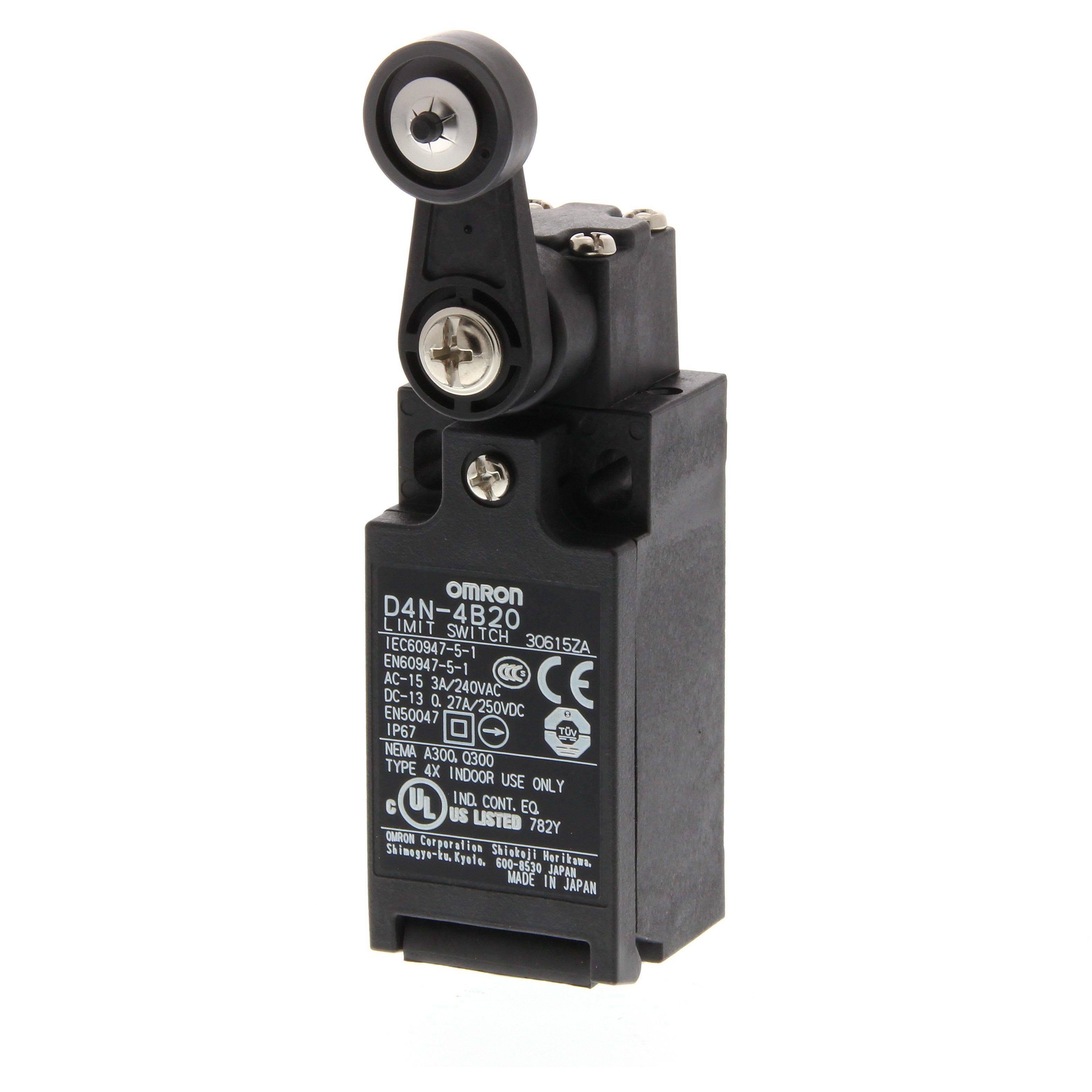 OMRON - Safety Limit switch, D4N, M20 (1 conduit - D4N-4B20