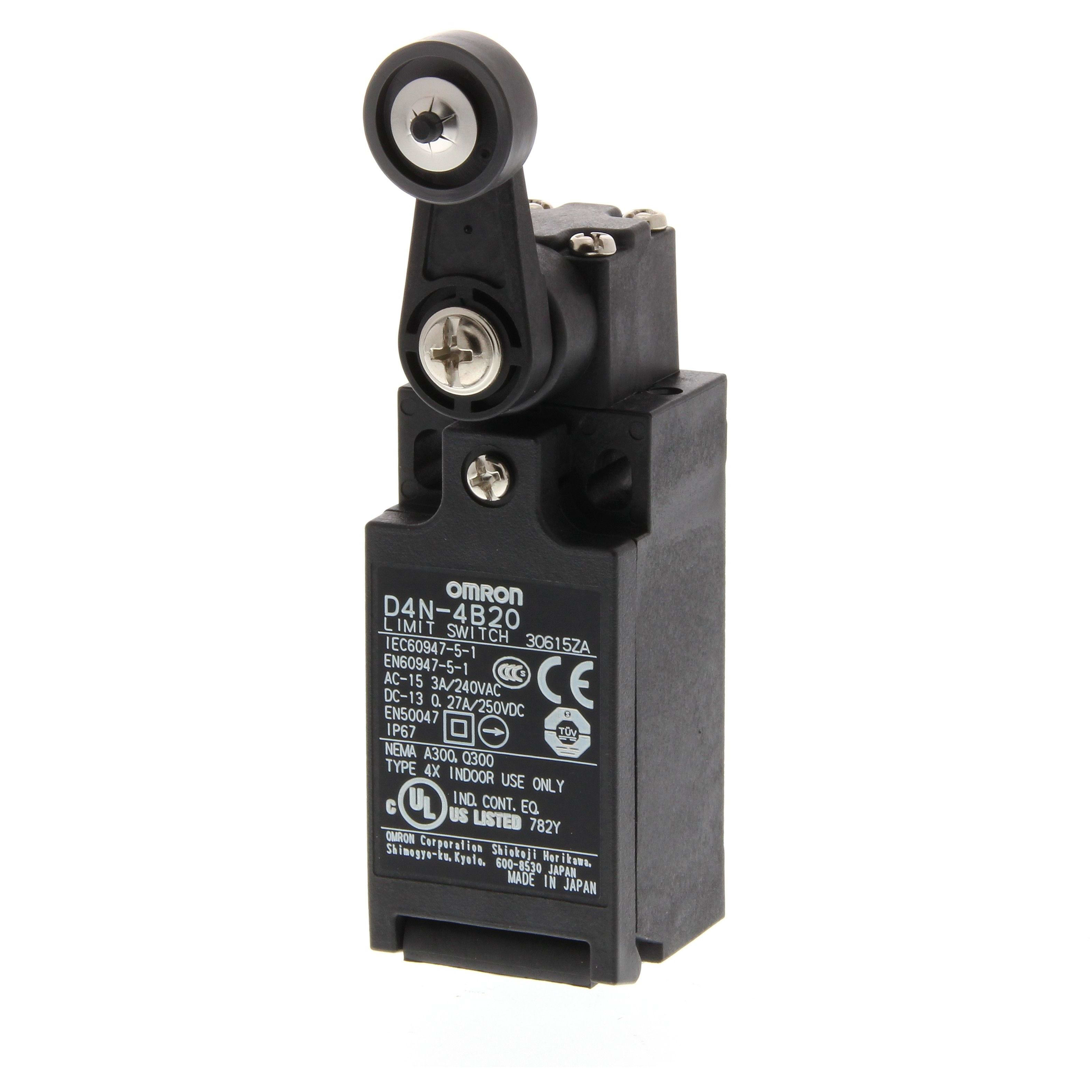 OMRON - Safety Limit switch, D4N, M20 (1 conduit - D4N-4B20