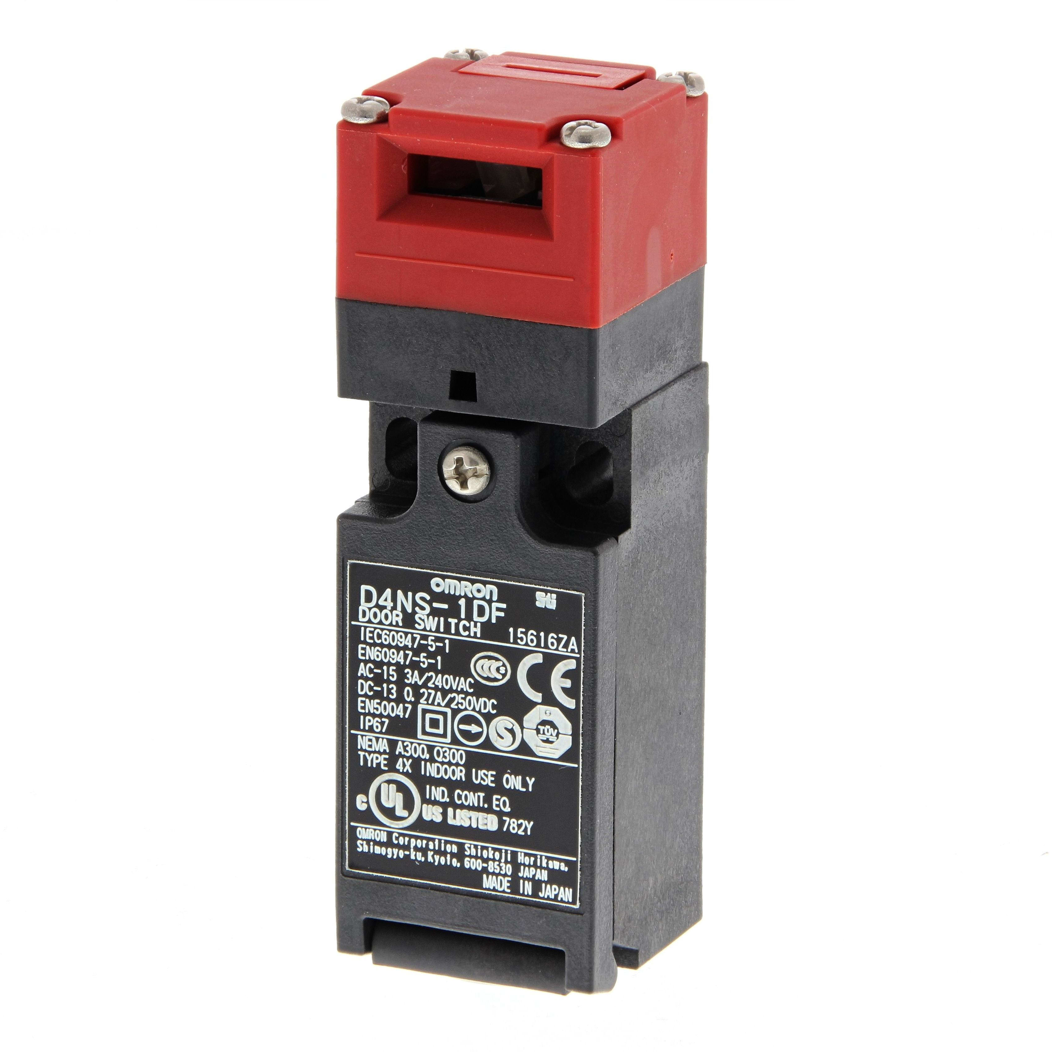 OMRON - Safety interlock switch, 2NC, 10 A, sing - D4NS-2BF