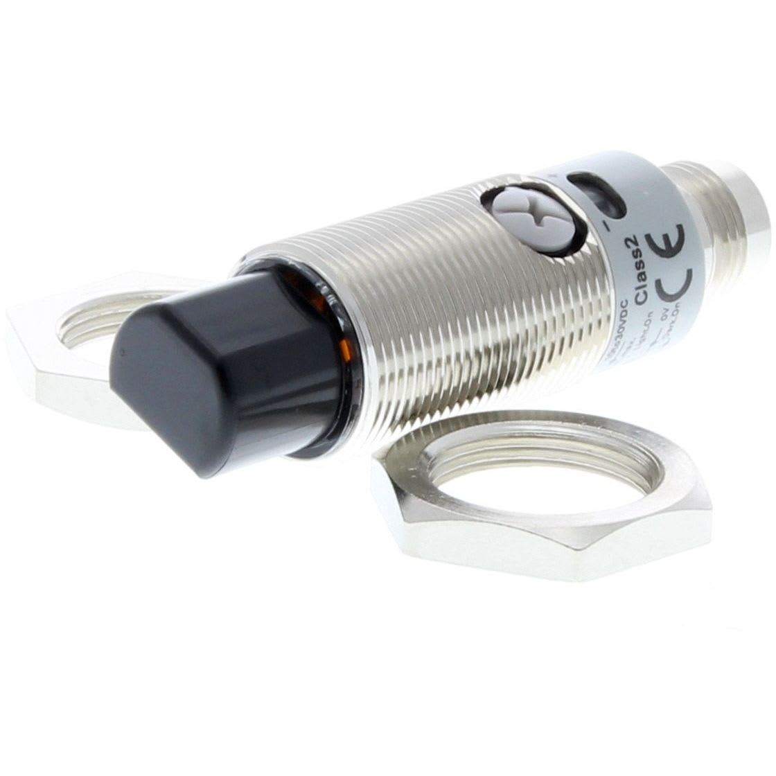OMRON - Photoelectric sensor, M18 threaded barre - E3RB-DP22