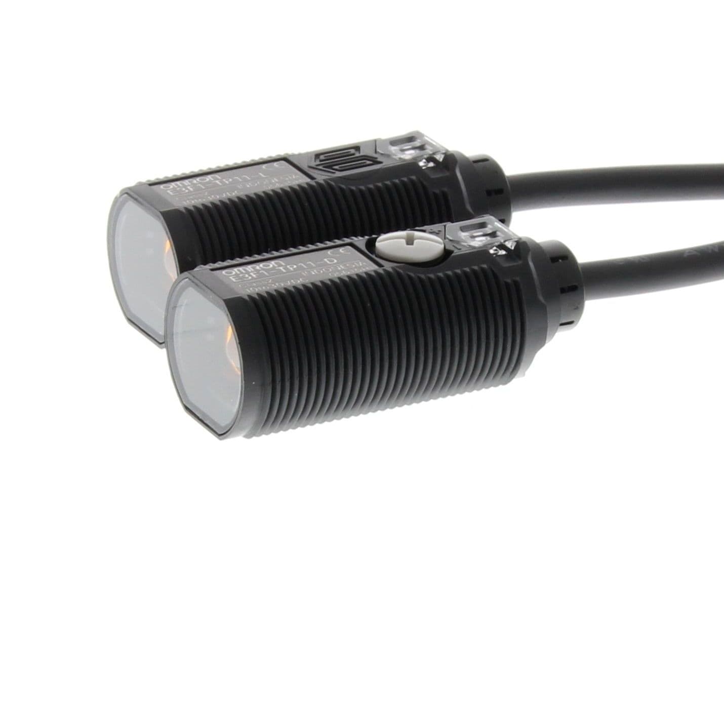 OMRON - Photoelectric sensor, M18 threaded barre - E3F1-TP11 2M