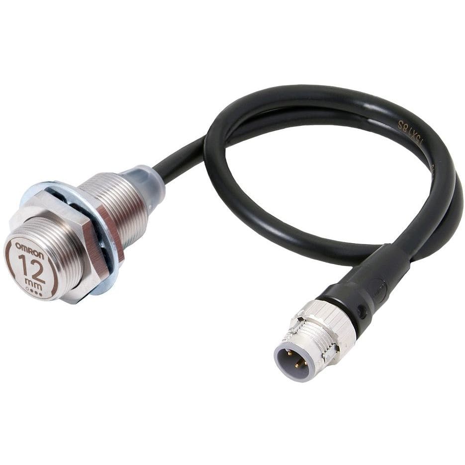OMRON - Proximity sensor, inductive, full metal - E2EW-X12B1T18-M1TJ 0.3M