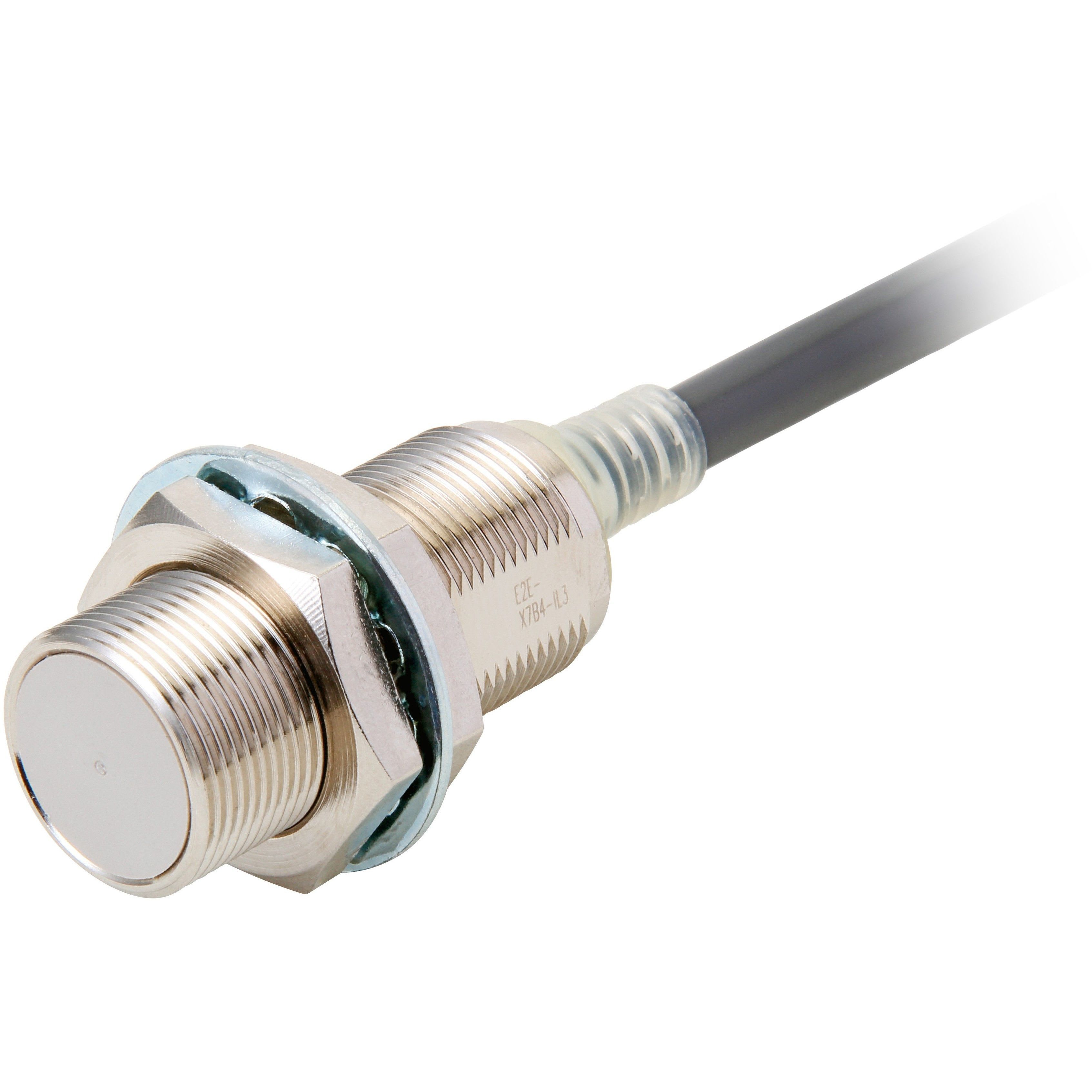 OMRON - Proximity sensor, inductive, M18, shield - E2E-X7D2-N 2M