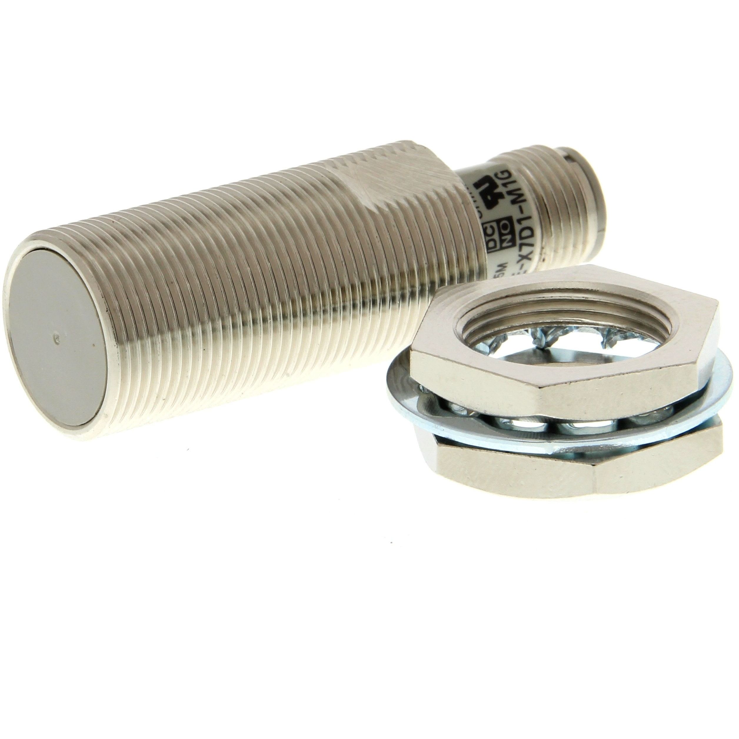 OMRON - Proximity sensor, M18, shielded, 7 mm, D - E2E-X7D2-M1G