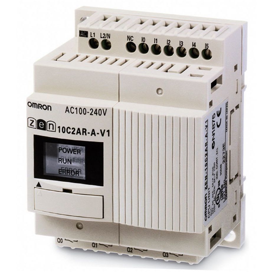 OMRON - Programmable relay, 100-240 VAC supply, - ZEN-10C2AR-A-V2