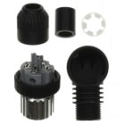 OMRON - Field assembly connector, M12 right-angl - XS2C-D4S2