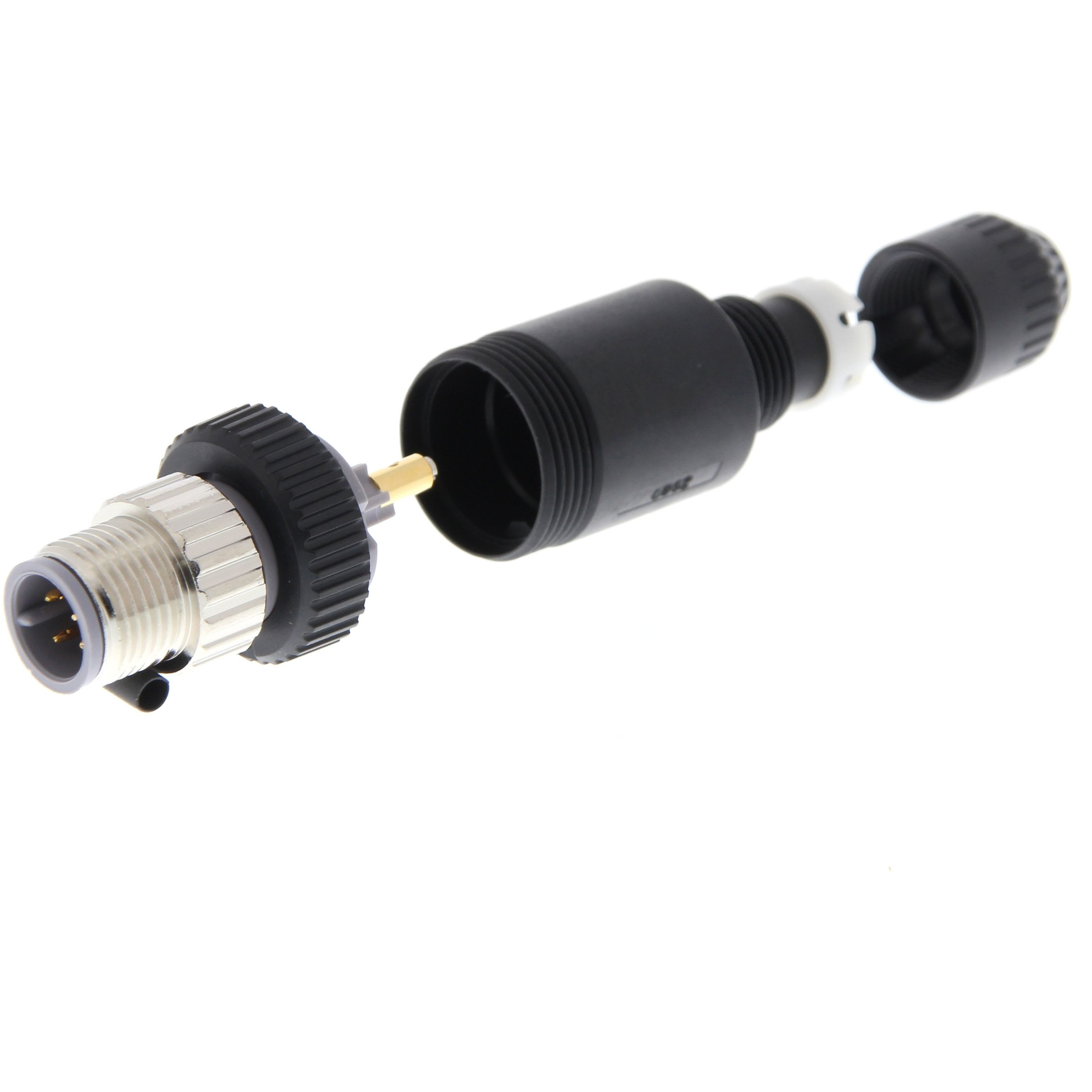 OMRON - Field assembly connector, M12 straight p - XS2G-D5S1