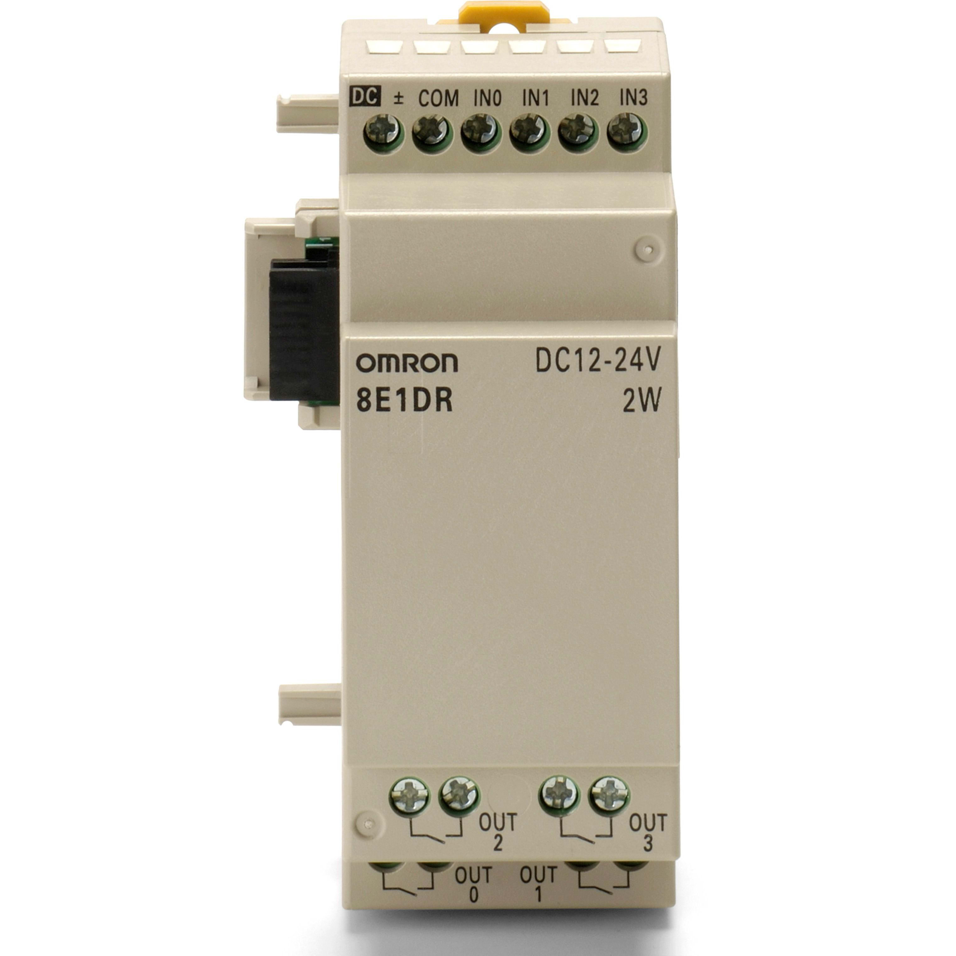 OMRON - I/O expansion unit, 4 x 24 VDC inputs, 4 - ZEN-8E1DT