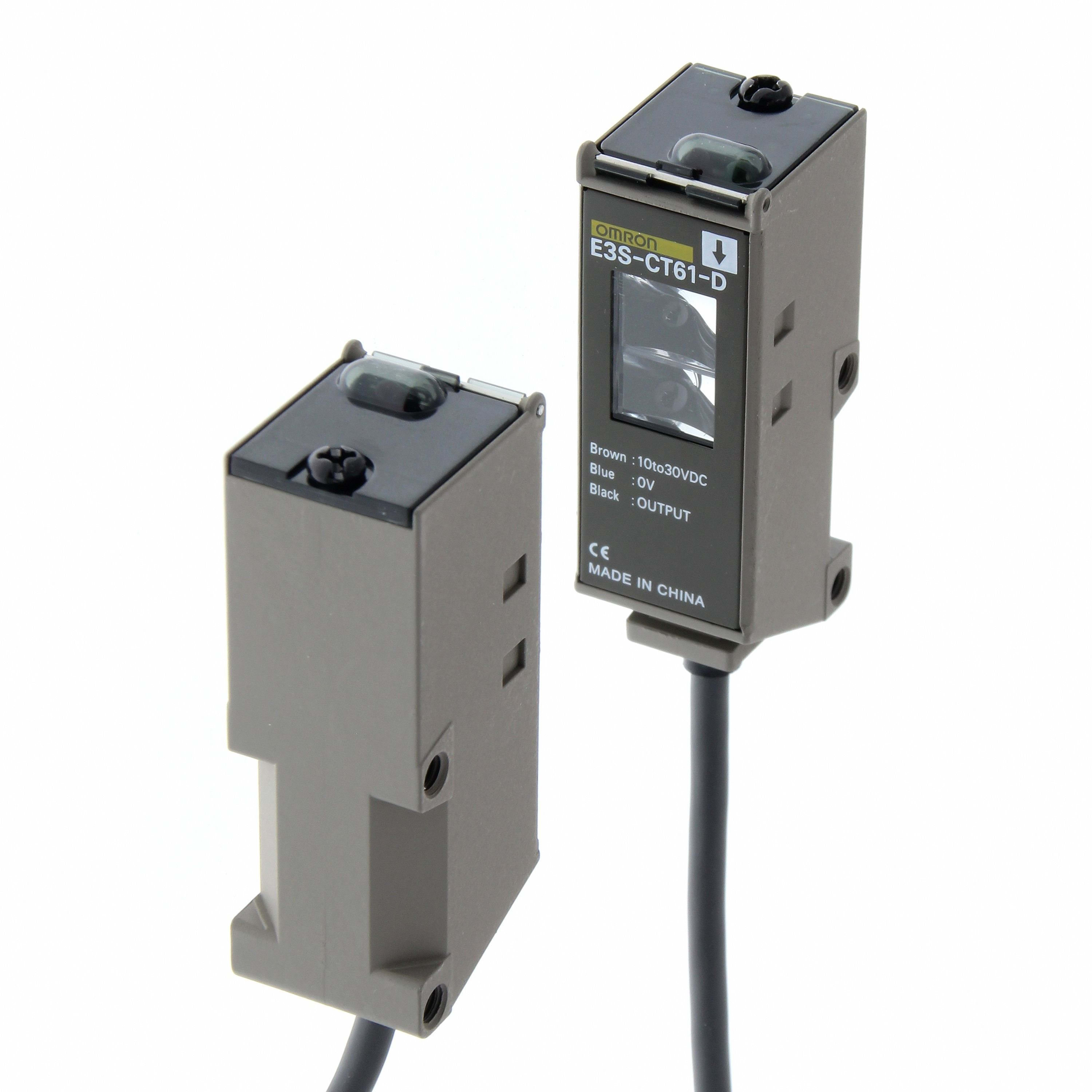 OMRON - Photoelectric sensor, through-beam, 30 m - E3S-CT61 5M