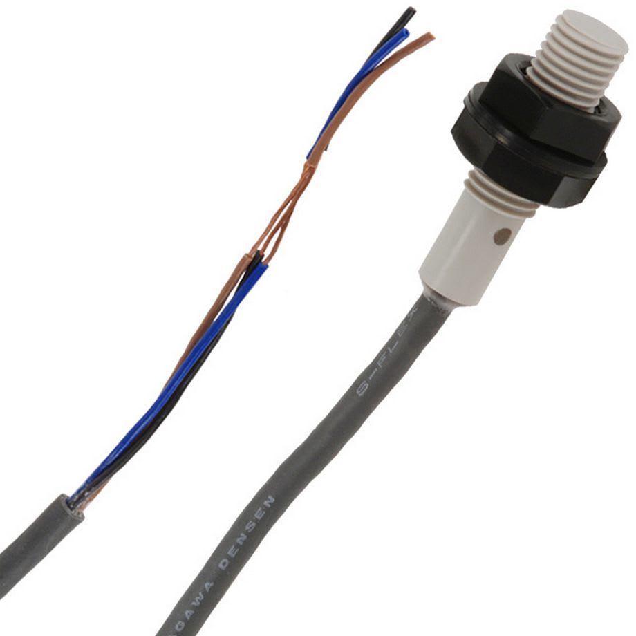 OMRON - Proximity sensor, plastic body, inductiv - E2F-X2F1 2M