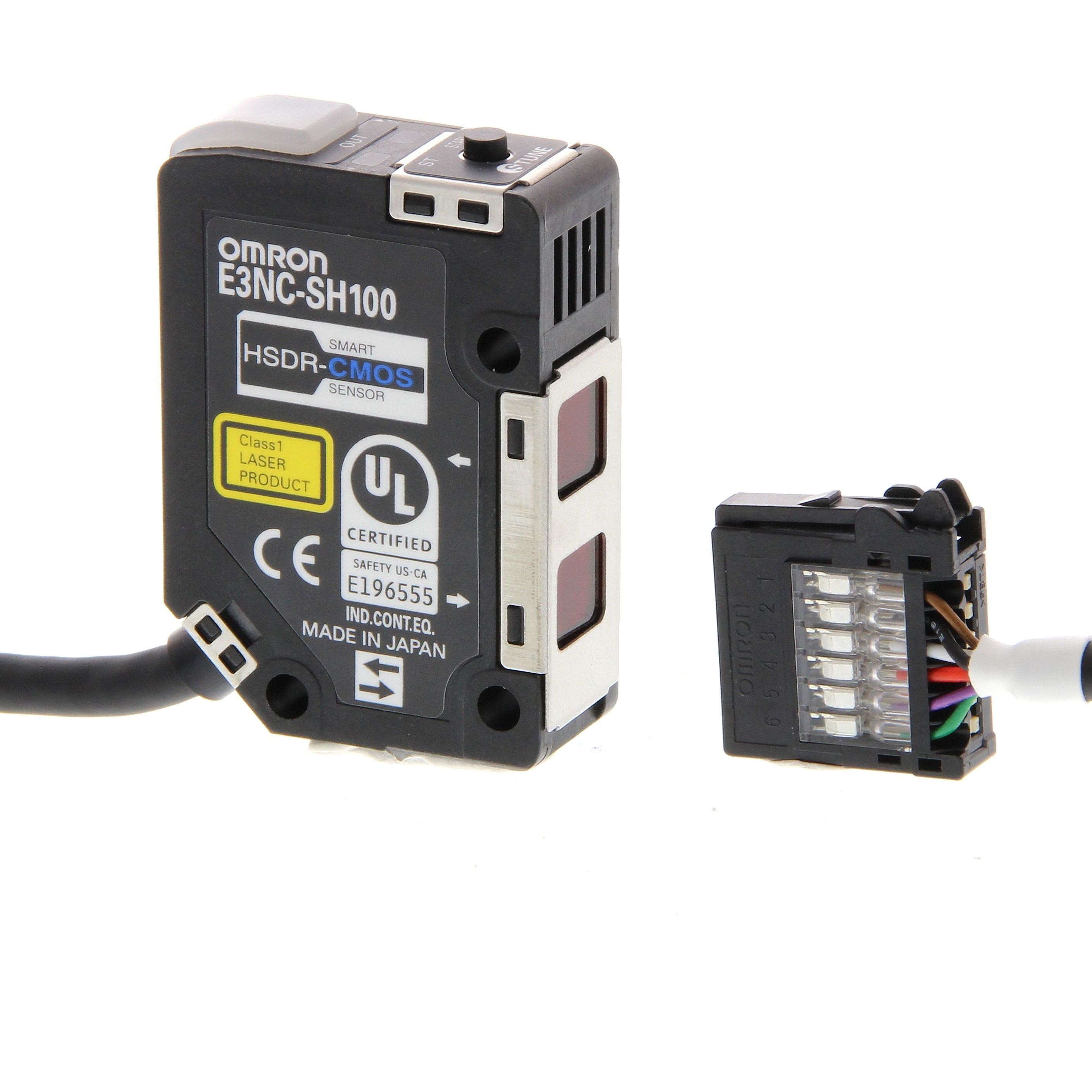 OMRON - CMOS Laser sensor head, 35-100mm, 1 mm s - E3NC-SH100 2M