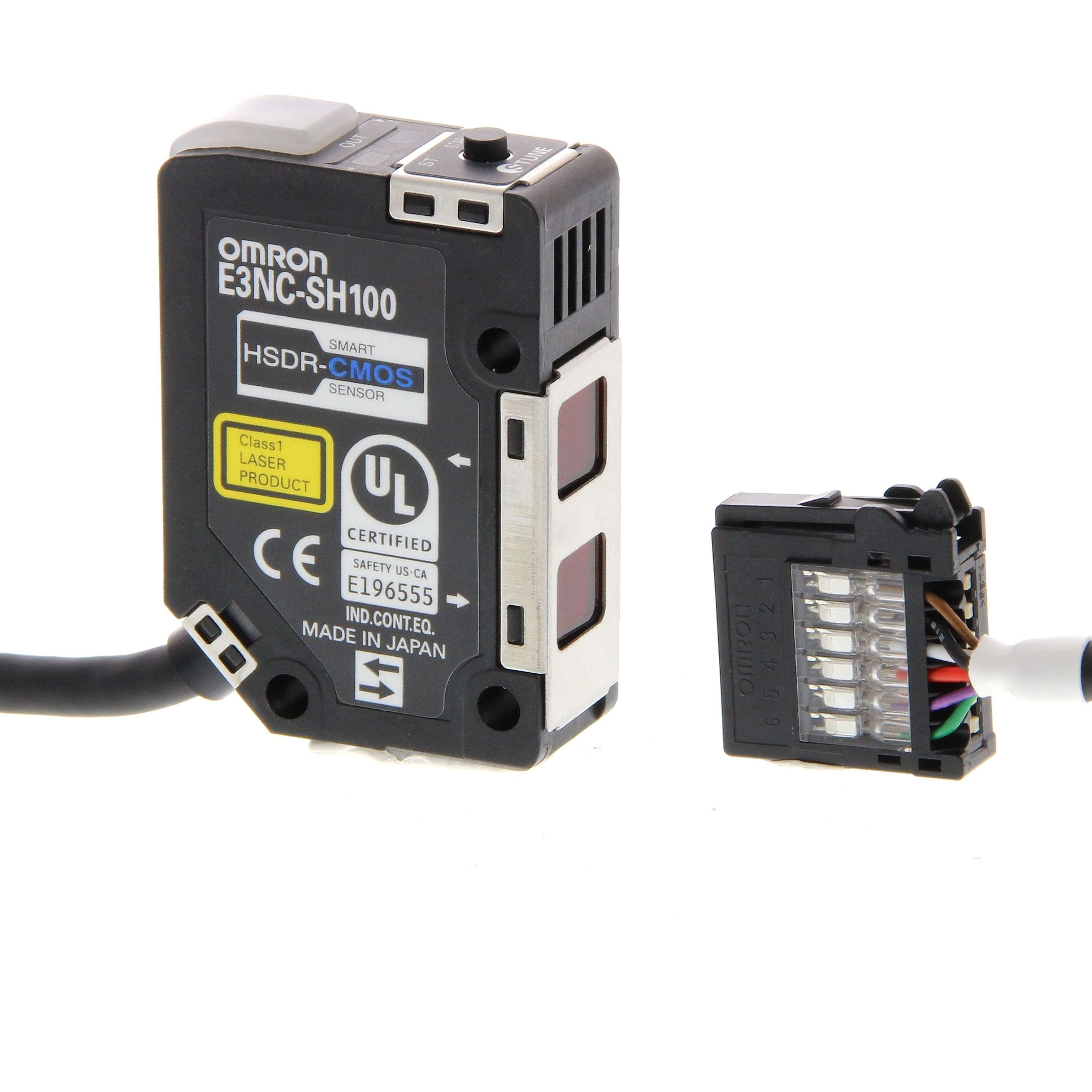 OMRON - CMOS Laser sensor head, 35-100mm, 1 mm s - E3NC-SH100 2M
