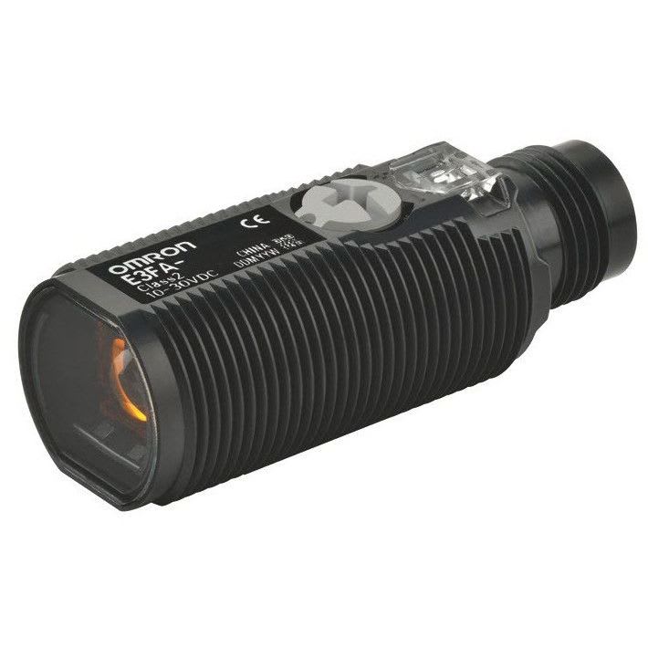 OMRON - Photoelectric sensor, M18 threaded barre - E3FA-RN22