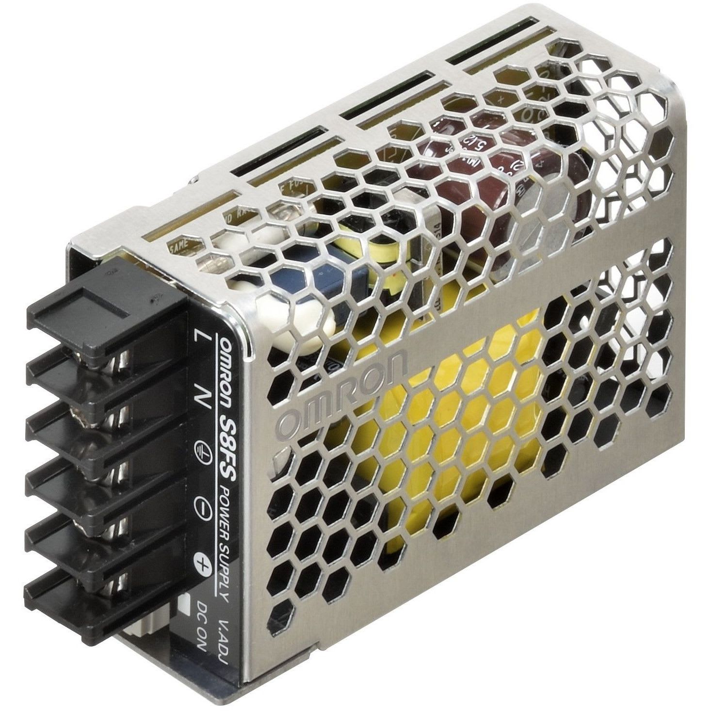 OMRON - Power supply, 15 W, 100-240 VAC input, 5 - S8FS-C01505J