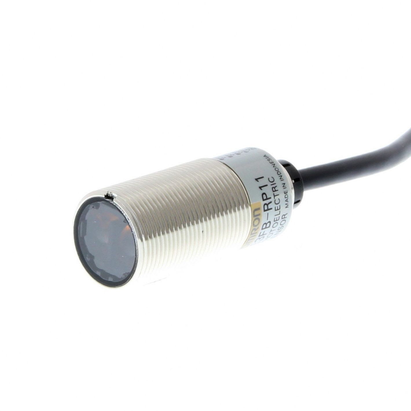 OMRON - Photoelectric sensor, M18 threaded barre - E3FB-RN11 2M