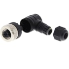 OMRON - Field assembly connector, M12 right-angl - Y92E-M12PVC4Aconf-L