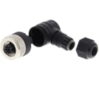 OMRON - Field assembly connector, M12 right-angl - Y92E-M12PVC4Aconf-L