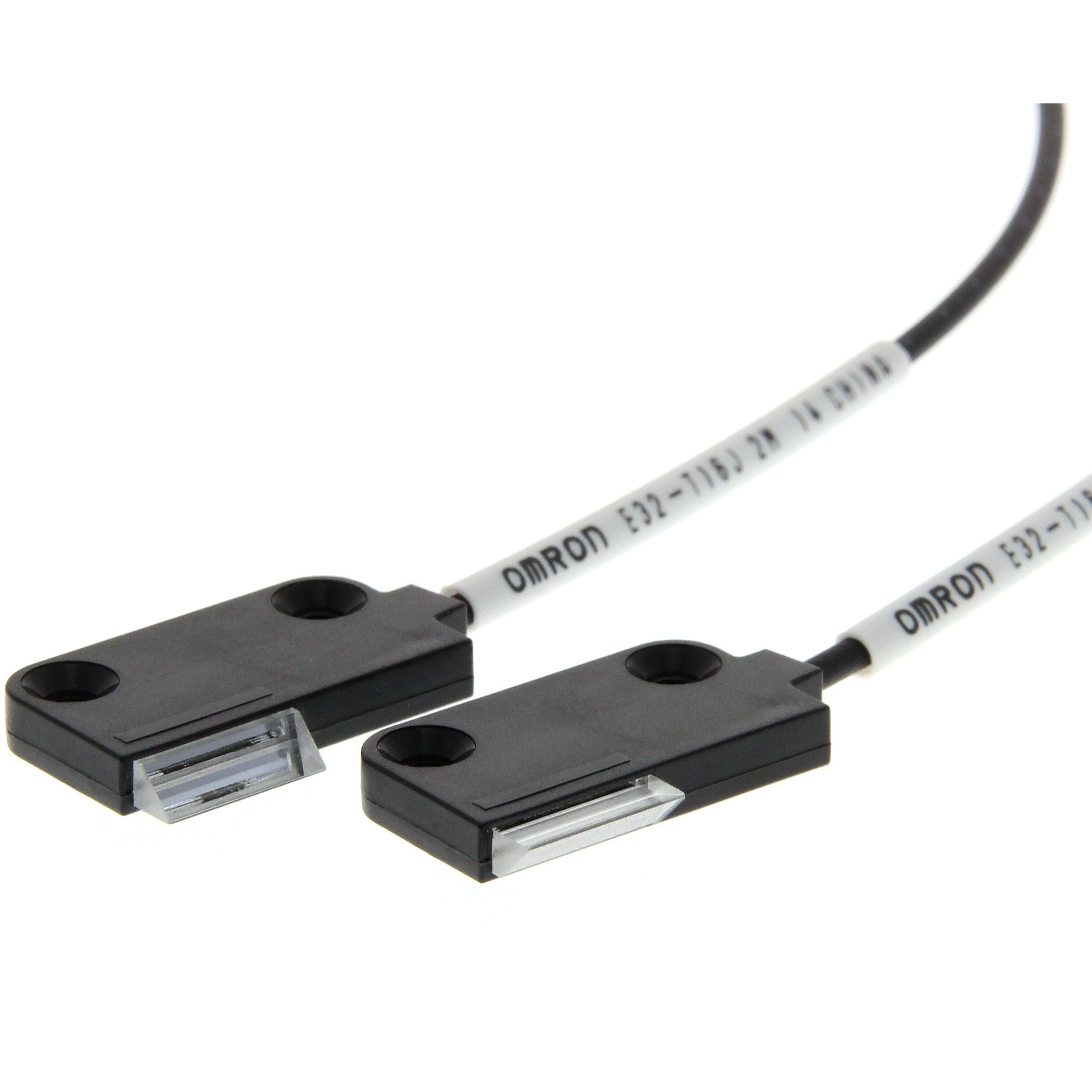 OMRON - Fiber optic sensor, through-beam, area d - E32-T16J 2M