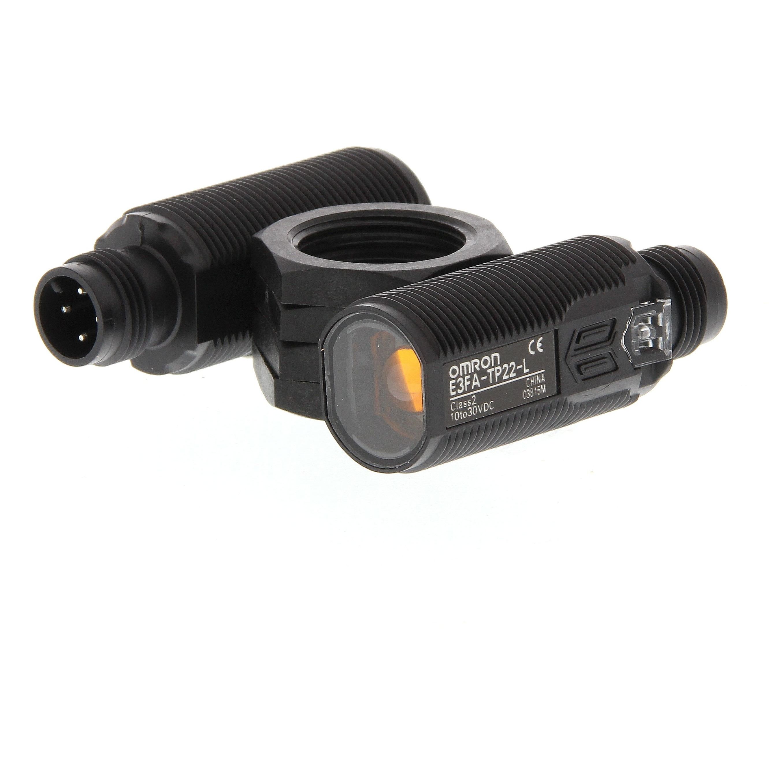 OMRON - Photoelectric sensor, M18 threaded barre - E3FA-TP22