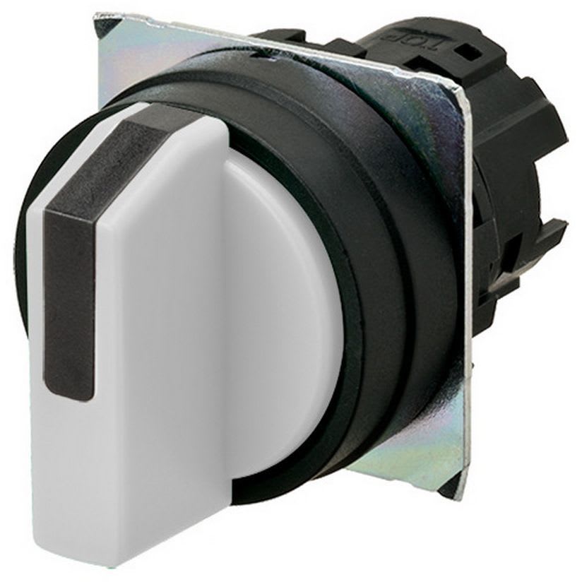 OMRON - Selector A22NZ Ø22, 3 position, NON-Ligh - A22NZ-3BM-NWA