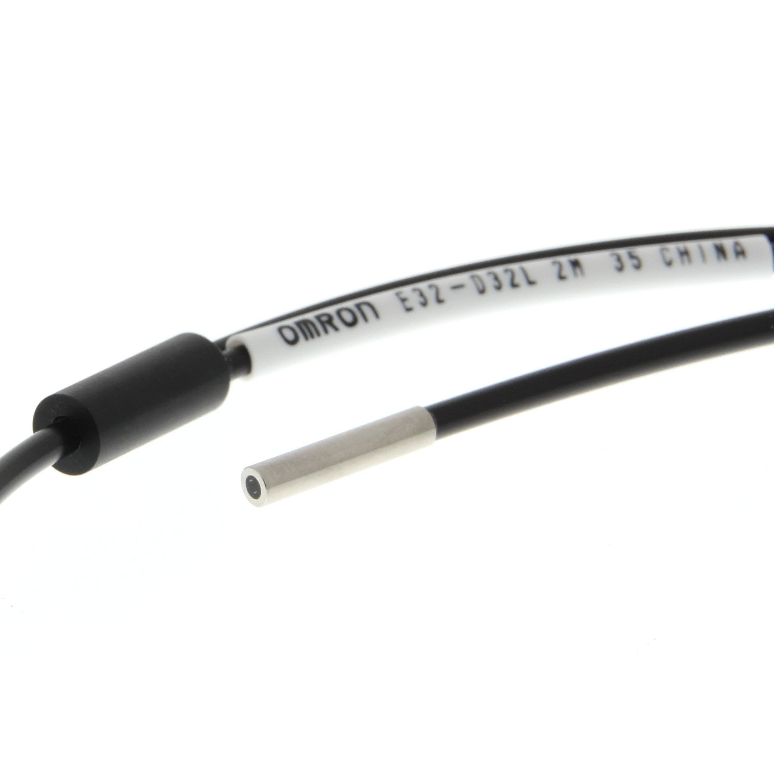 OMRON - Fiber optic sensor, diffuse, 3mm dia hea - E32-D32L 2M