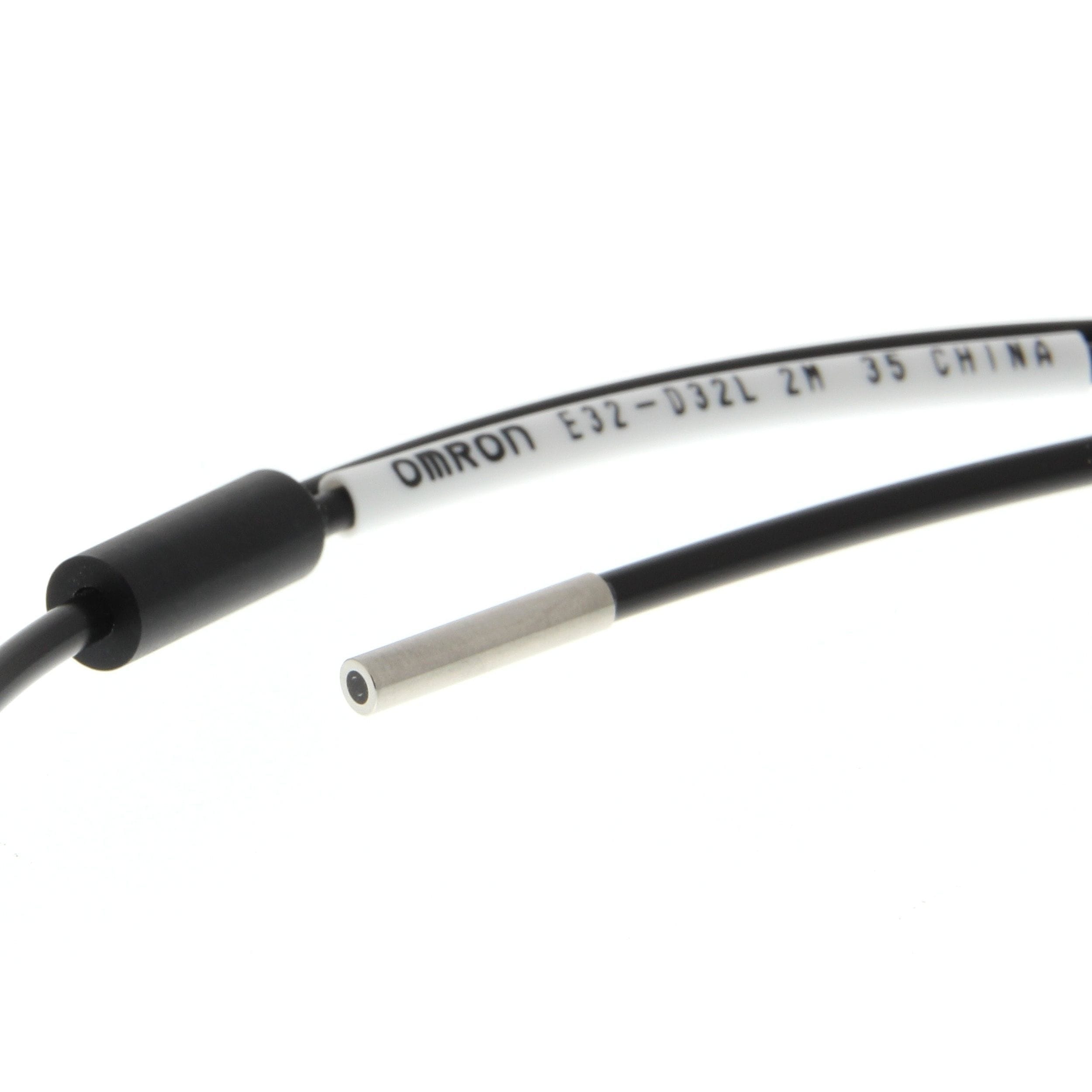 OMRON - Fiber optic sensor, diffuse, 3mm dia hea - E32-D32L 2M