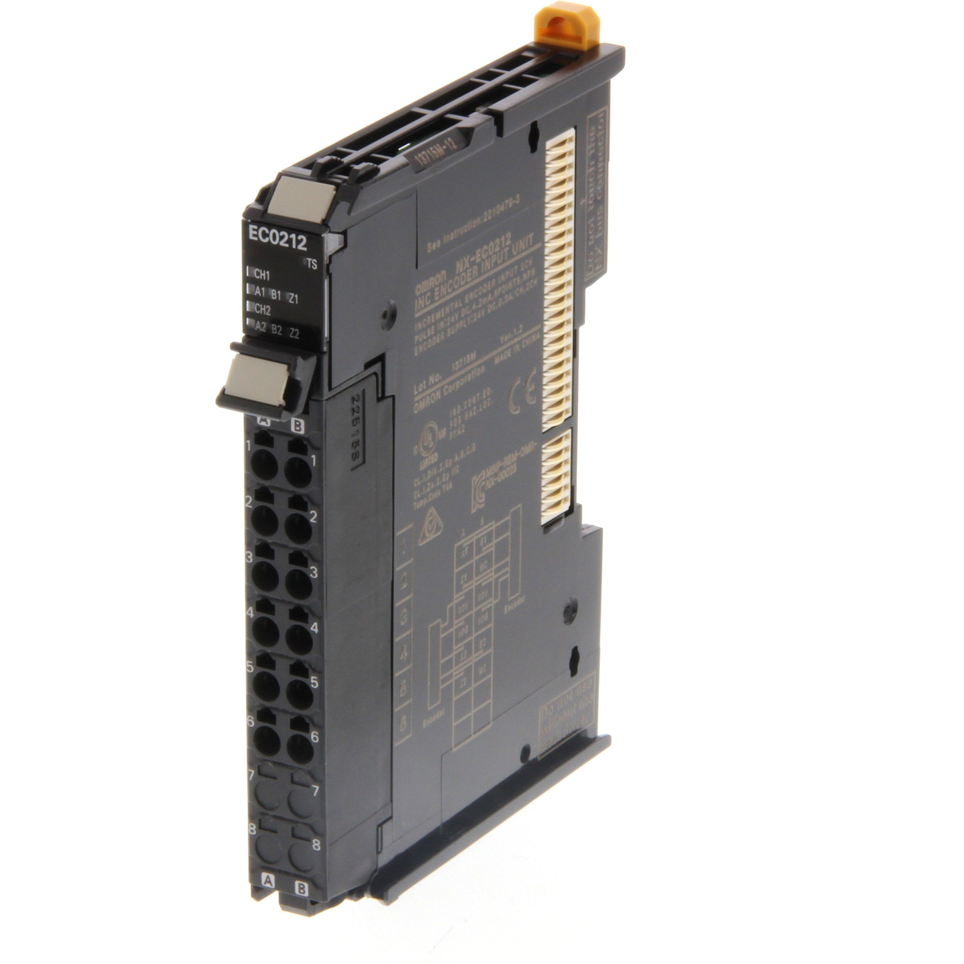 OMRON - 2 x Incremental Encoder NPN Inputs, Phas - NX-EC0212