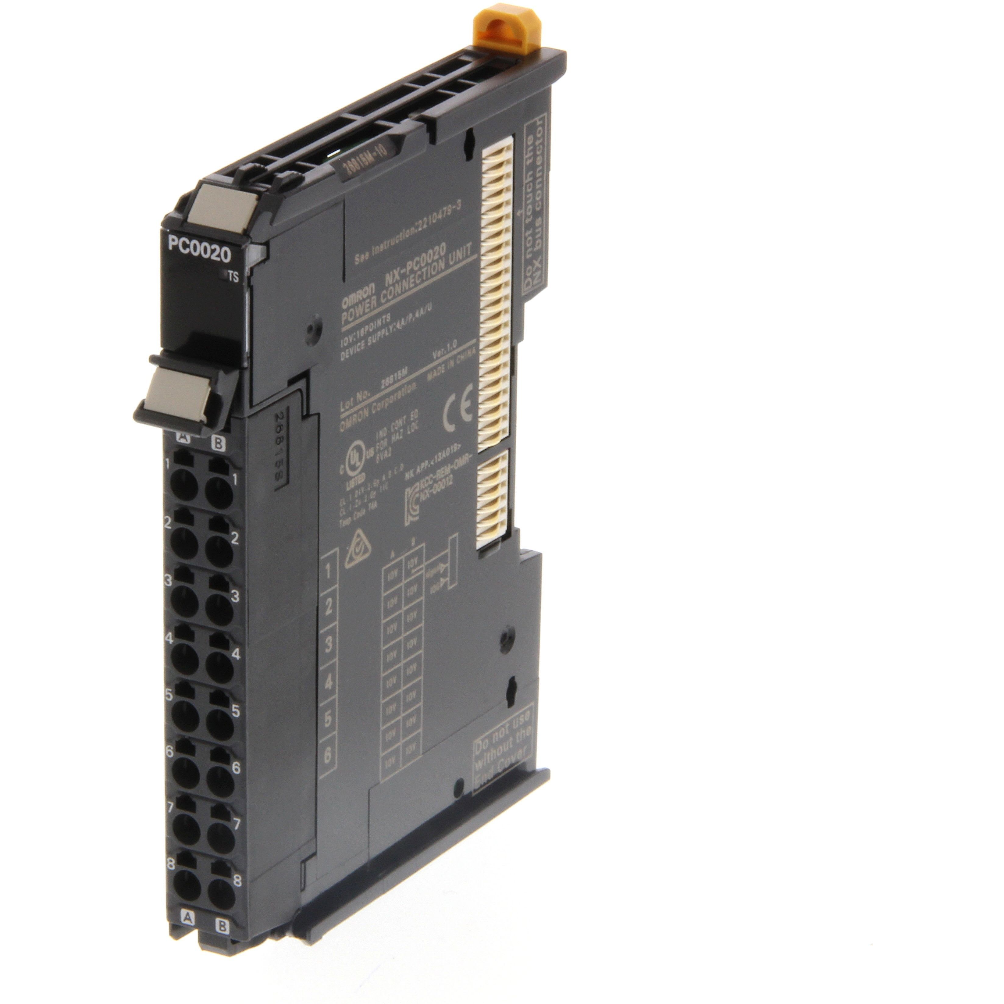 OMRON - NX I/O power connection unit, IOV, 5-24 - NX-PC0020