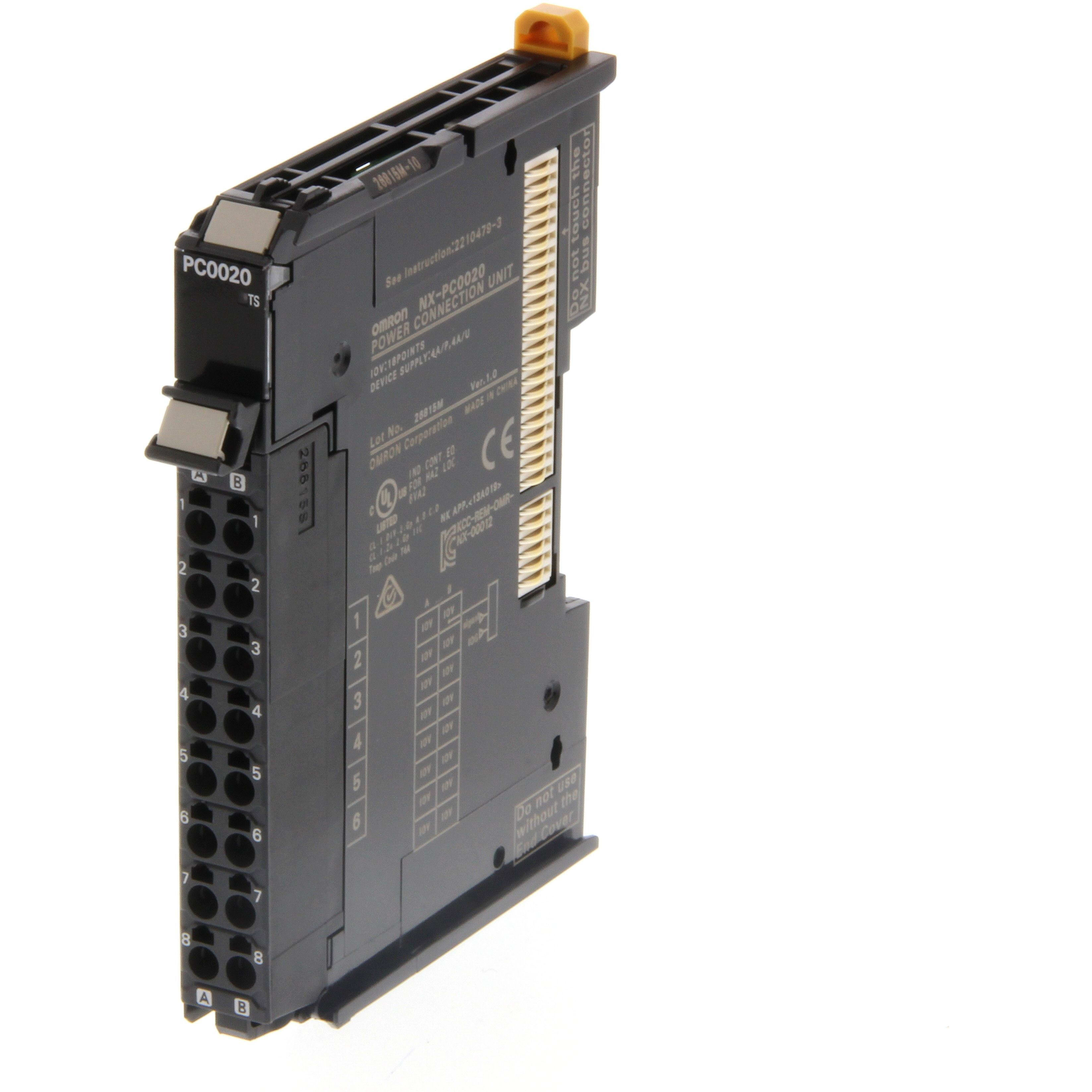 OMRON - NX I/O power connection unit, IOV, 5-24 - NX-PC0020