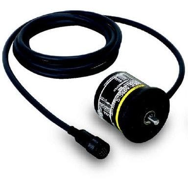 OMRON - Encoder, absolute, 256ppr, 8-bit, 12-24 - E6CP-AG5C-C 256 2M
