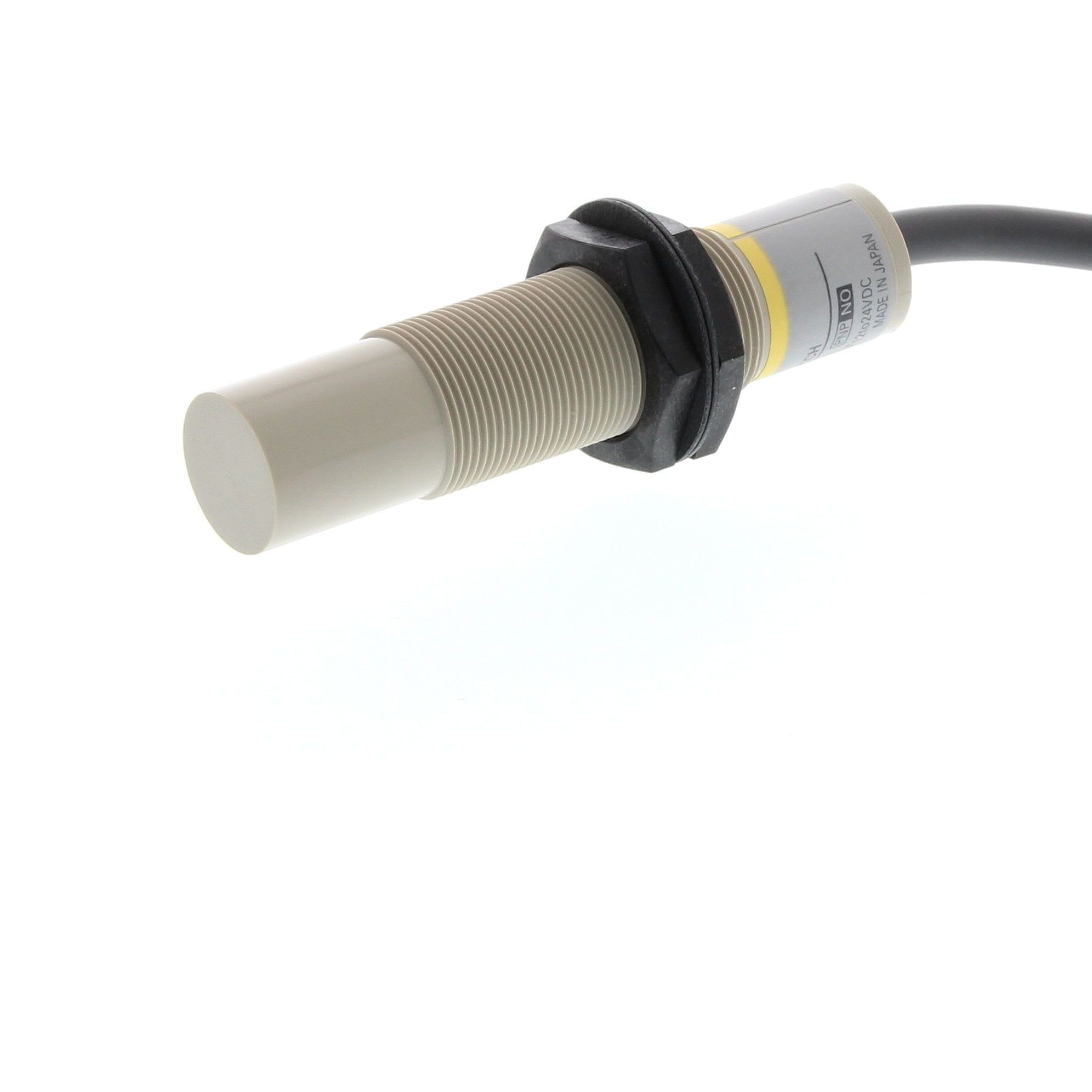 OMRON - Proximity sensor, capacitive, M18, unshi - E2K-X8ME1