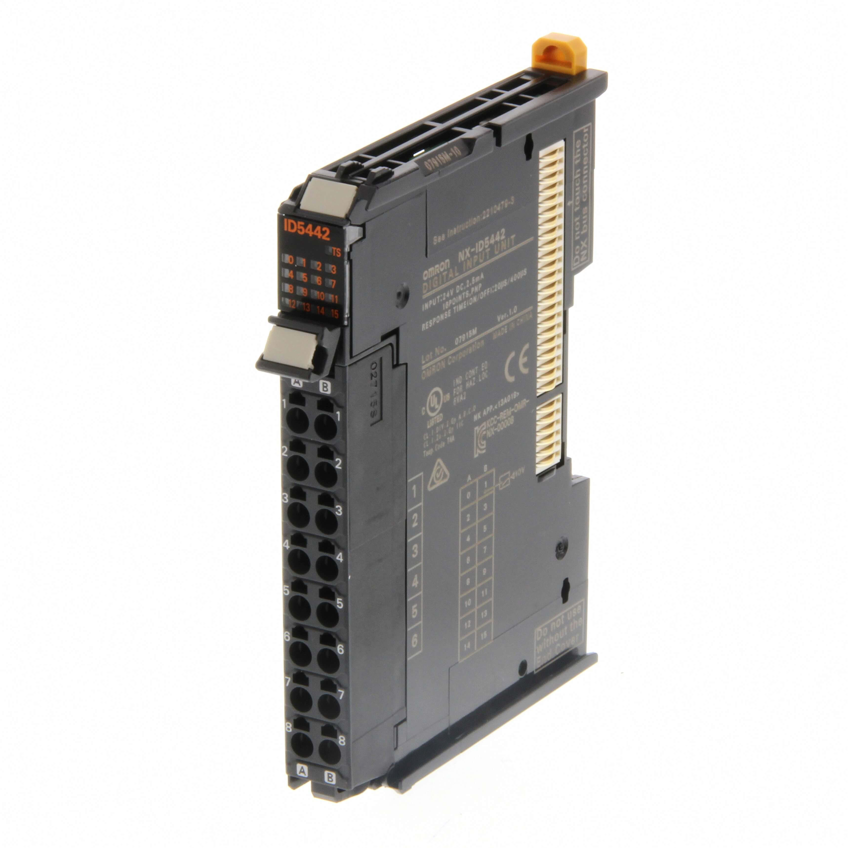 OMRON - 16 Digital Inputs, Standard speed, PNP 2 - NX-ID5442