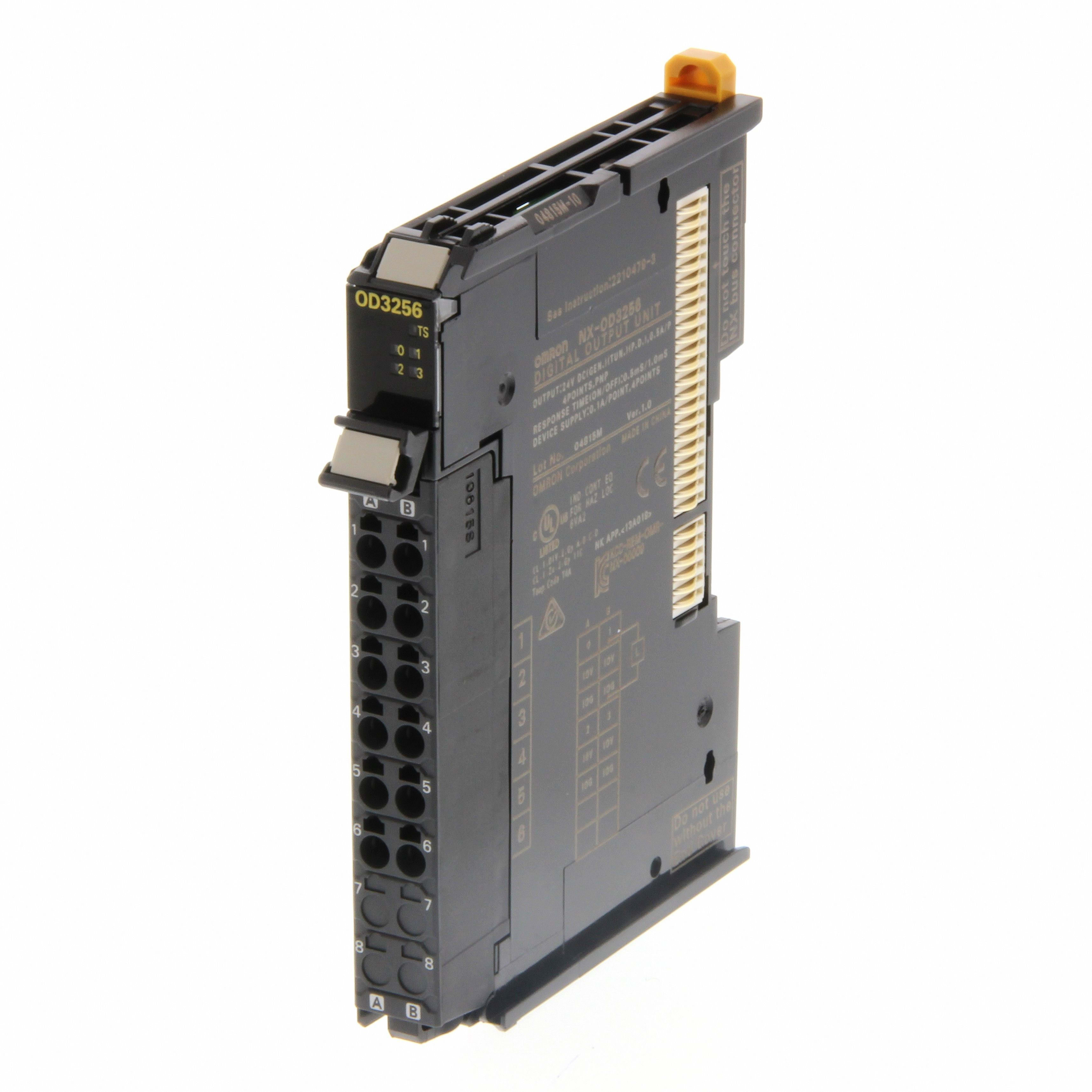 OMRON - 4 Digital Outputs, Standard speed, PNP 2 - NX-OD3256